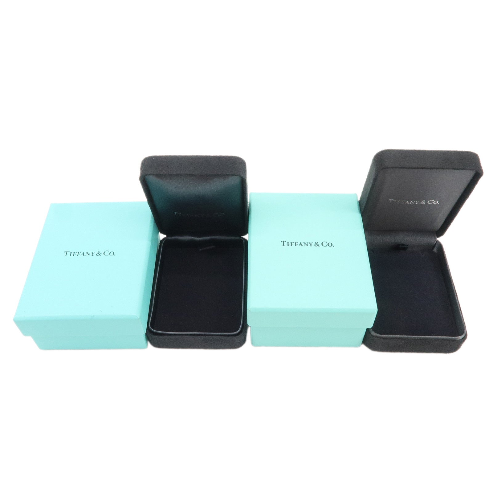 Tiffany & Co Set of 2 Jewelry Boxes for Necklace Tiffany Blue