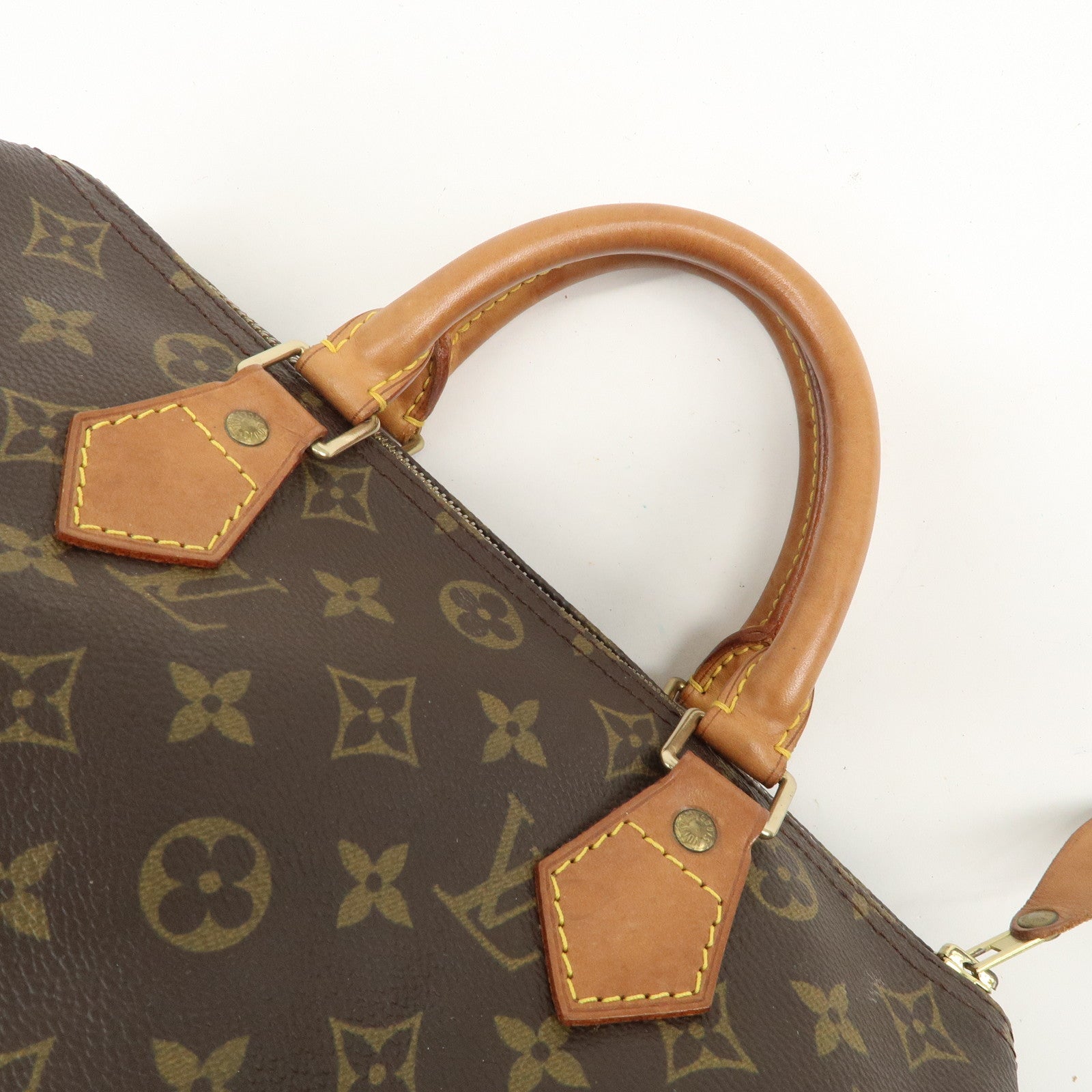 Louis Vuitton Monogram Speedy 30 Boston Bag Hand Bag Brown M41526