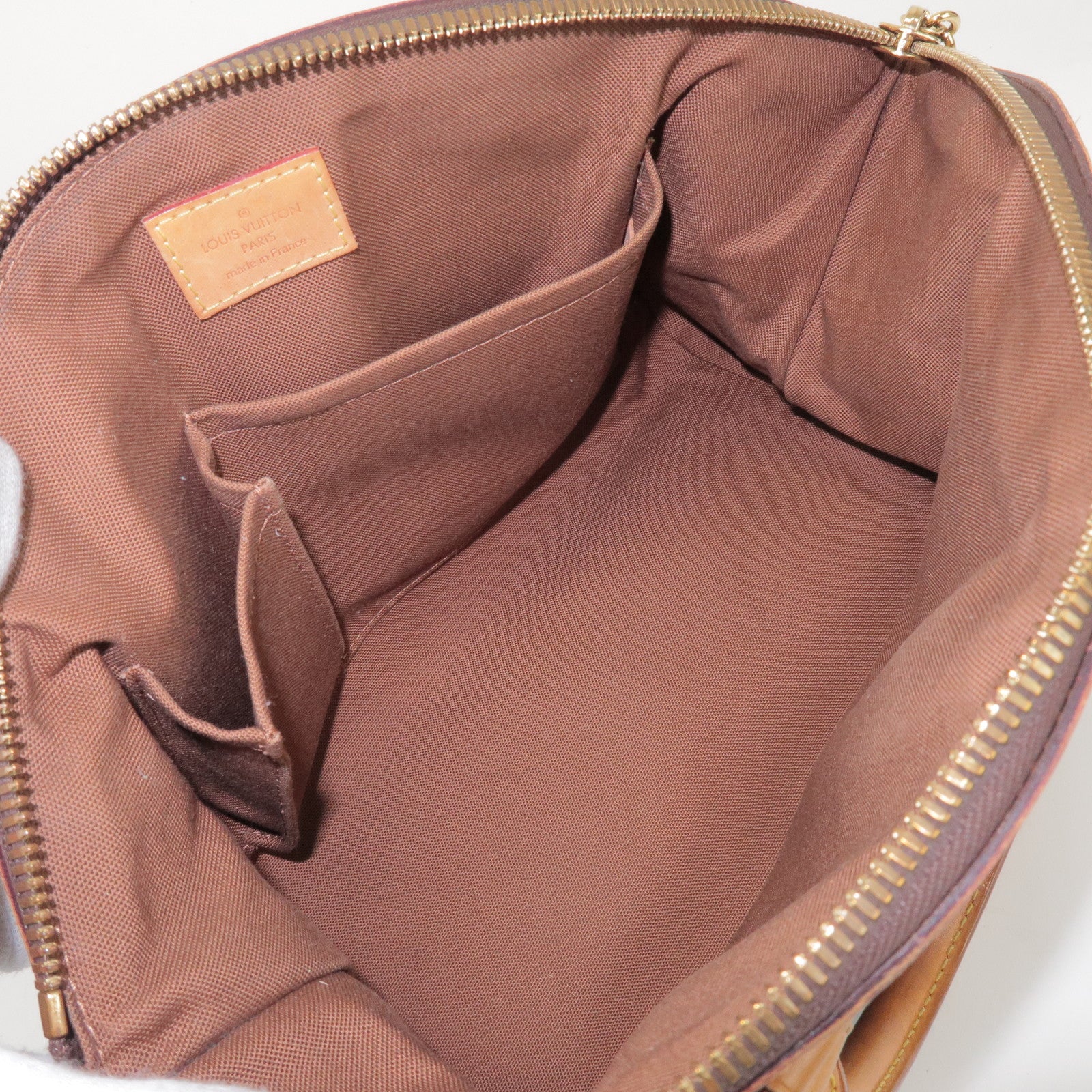 Louis Vuitton Monogram Tivoli PM Hand Bag Shoulder Bag Brown M40143