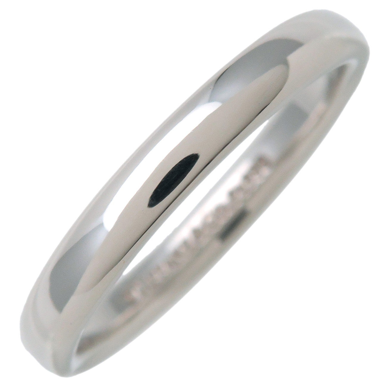 Tiffany & Co Classic Band Ring PT950 Platinum US6 EU51.5 HK13 Used