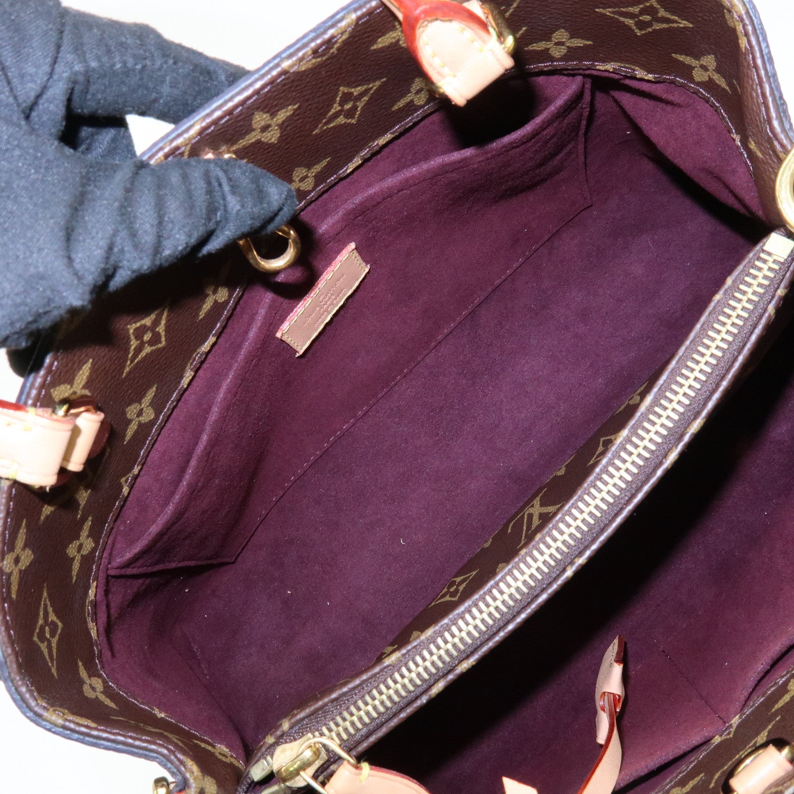 Louis Vuitton Monogram Montaigne MM 2Way Bag Hand Bag M41056