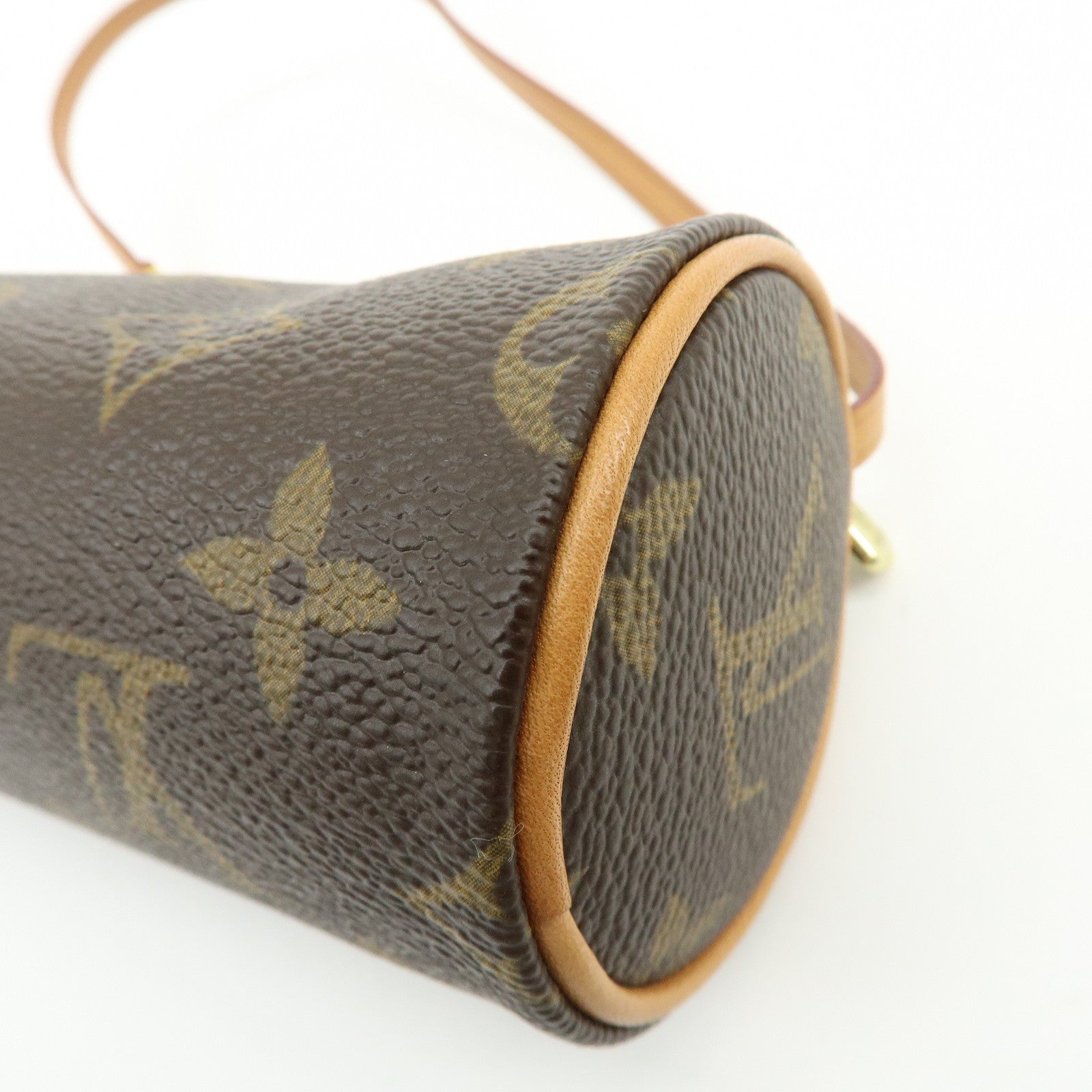 Louis Vuitton Monogram Mini Pouch for Papillon Bag Brown