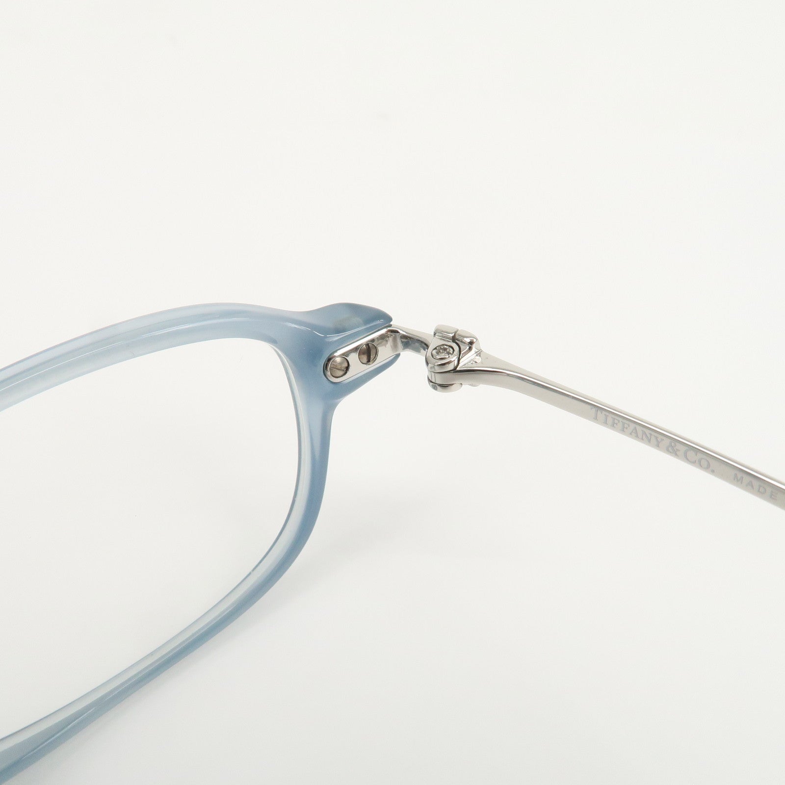 Tiffany & Co Metal Plastic Glasses Blue TF 2170-D 8220 52□14 140