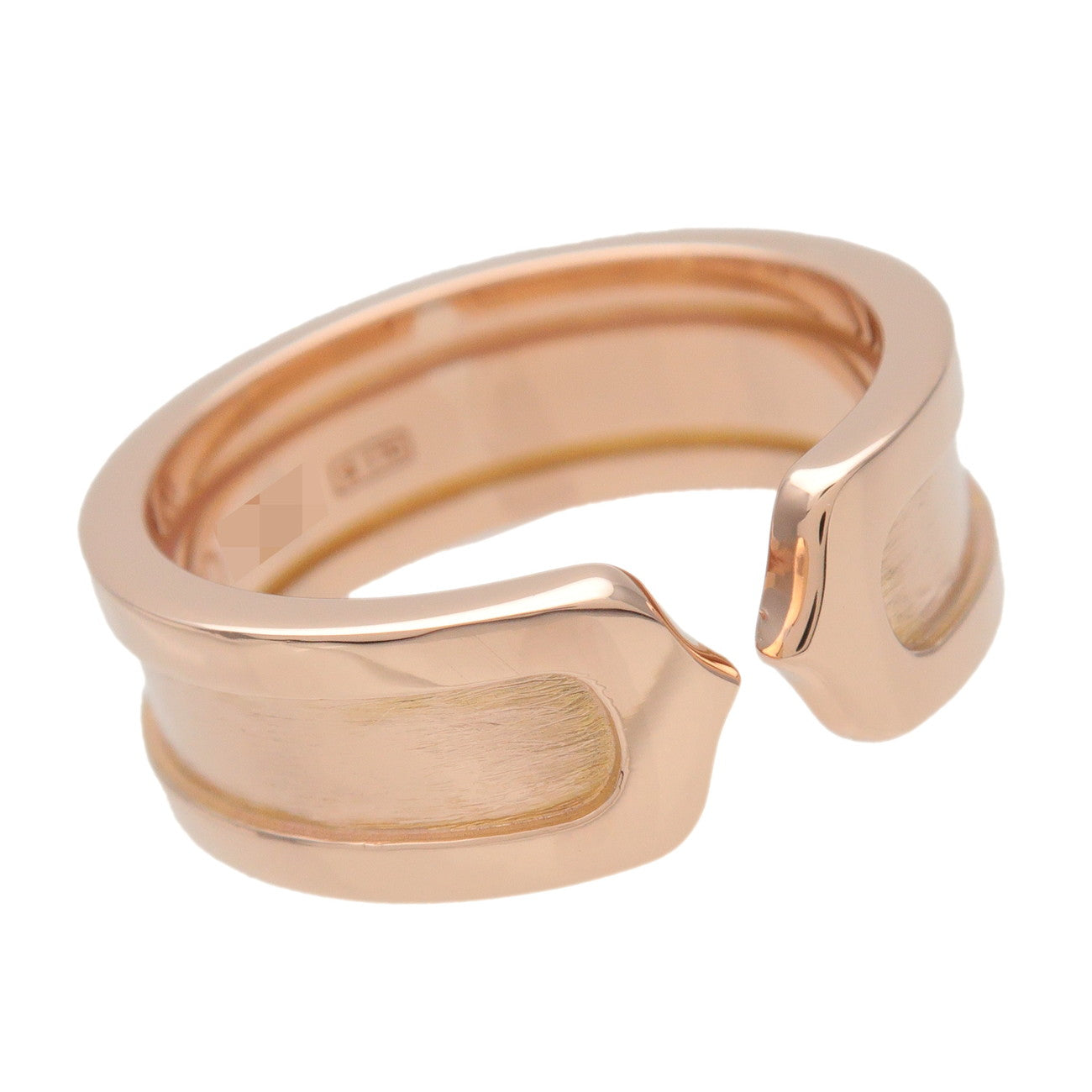 Cartier C2 Ring SM K18 750PG Rose Gold #50 US5.5 EU50 HK11.5
