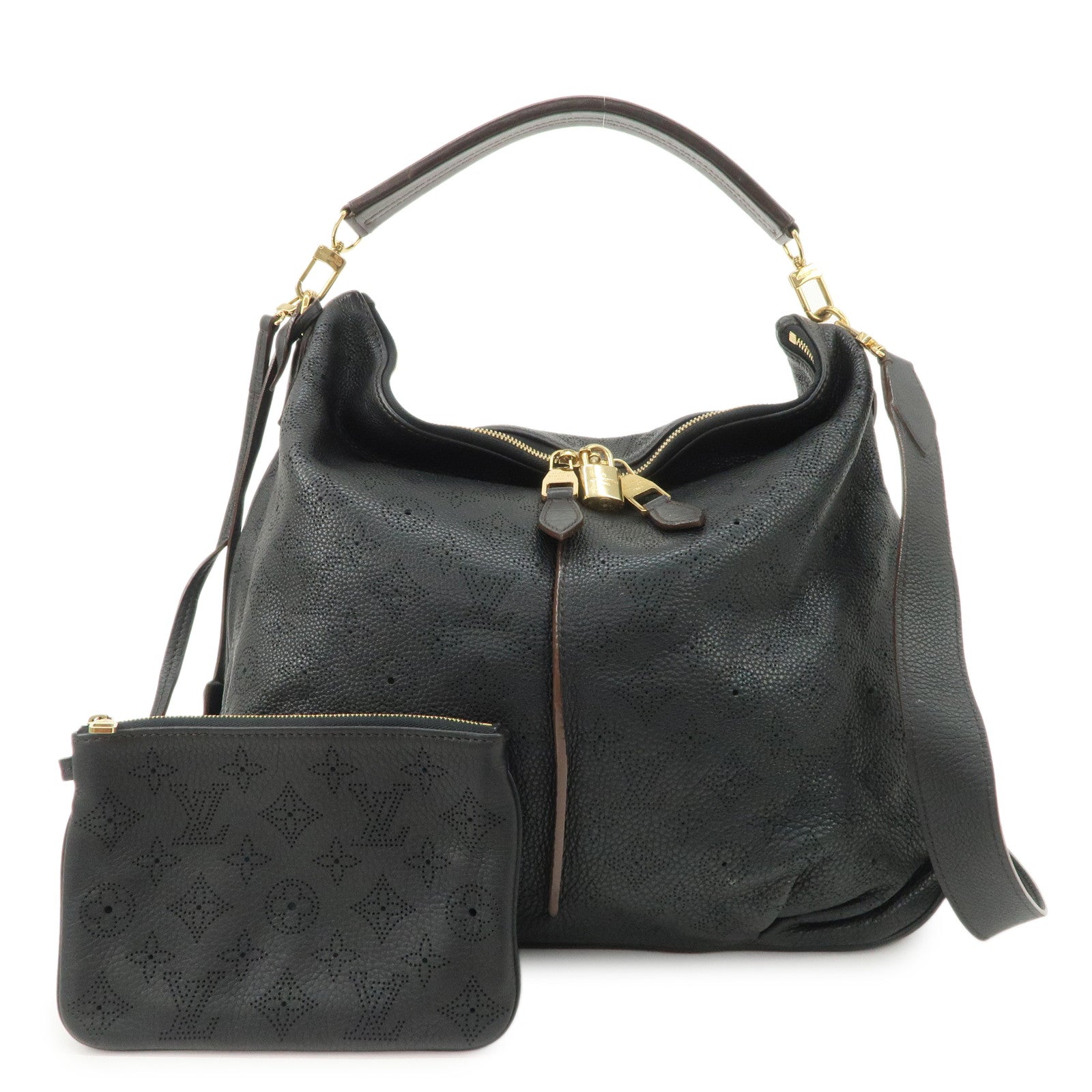 Louis Vuitton Monogram Mahina Selene MM 2Way Shoulder Bag M93987