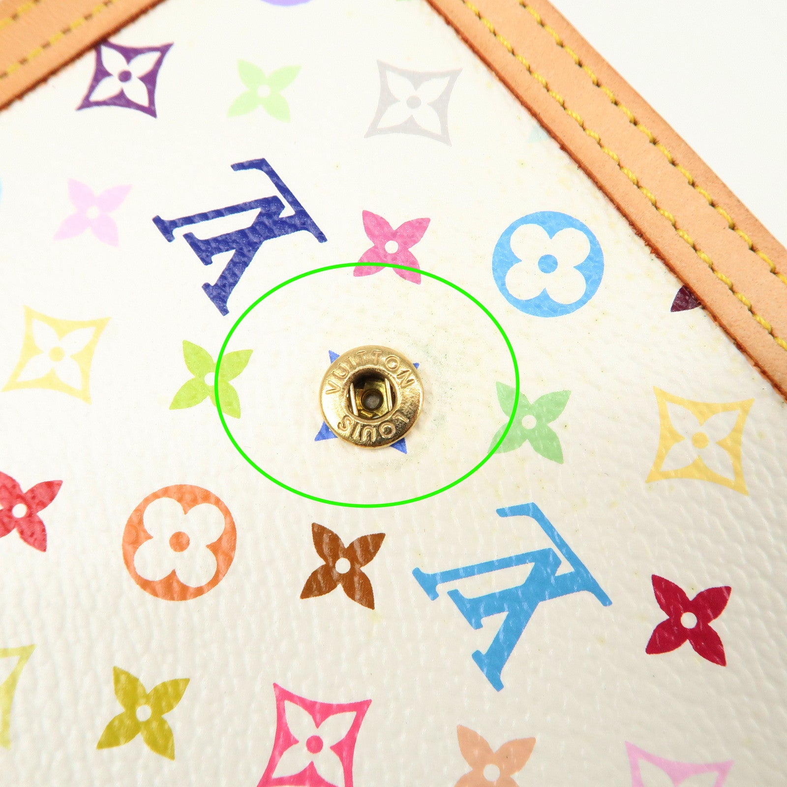 Louis Vuitton Multicolor Porte Monnaie Billets Carte Credit M92983