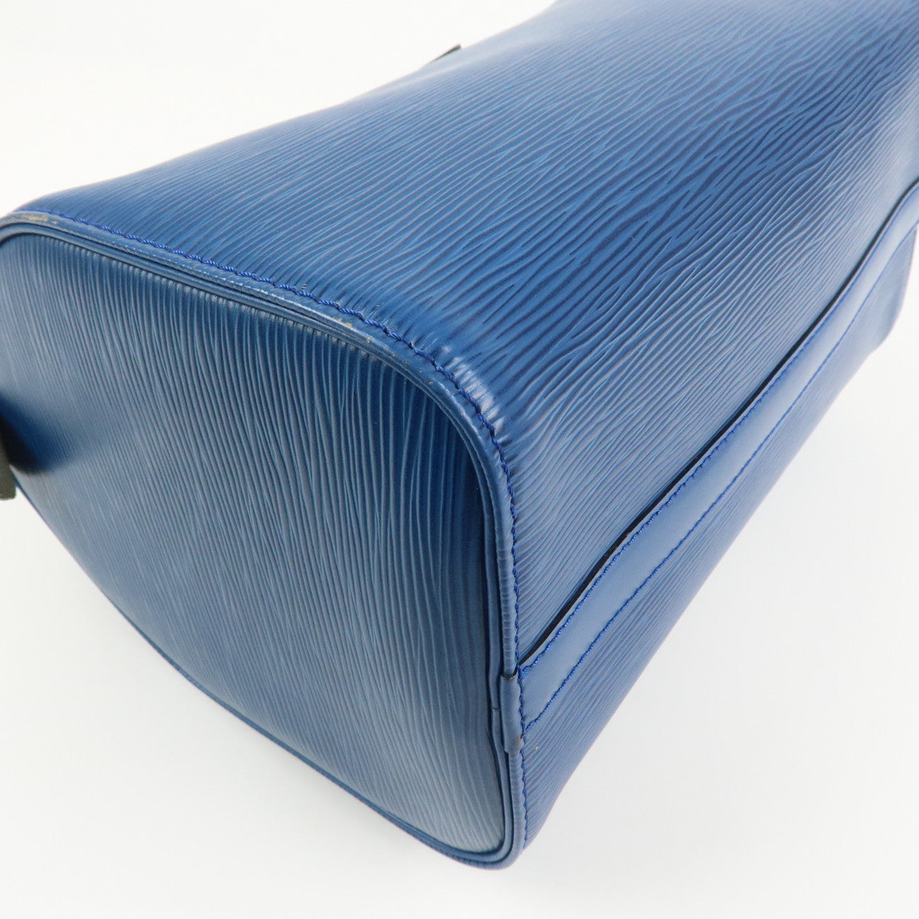 Louis Vuitton Epi Speedy 25 Hand Bag Boston Bag Toledo Blue M43015
