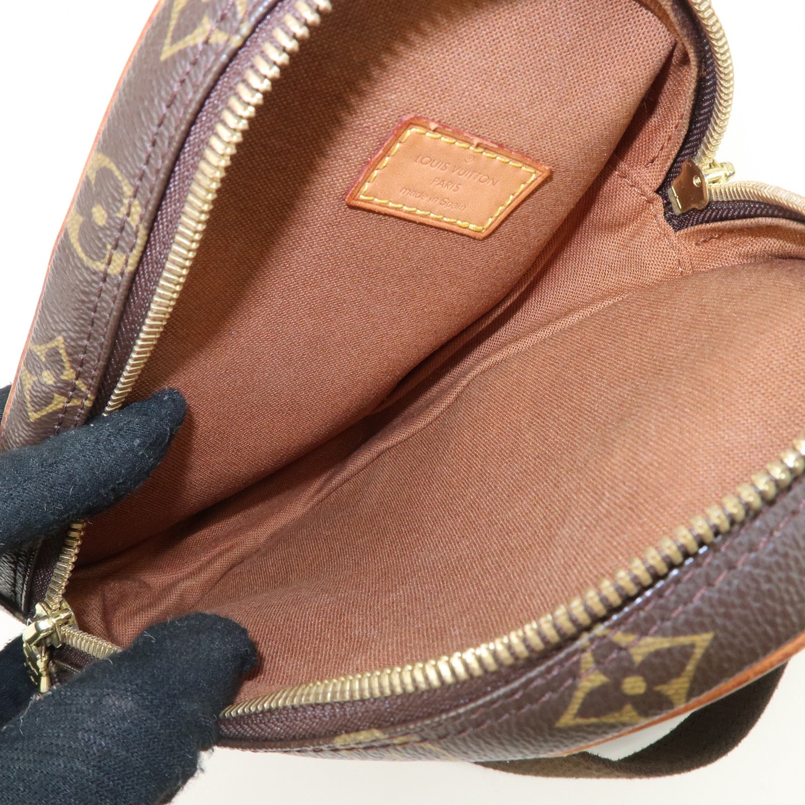 Louis Vuitton Monogram Pochette Gange Cross Body Bag M51870 Used