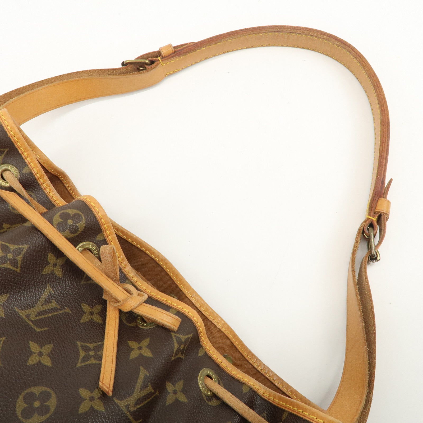 Louis Vuitton Monogram Noe Shoulder Bag Hand Bag Brown M42224