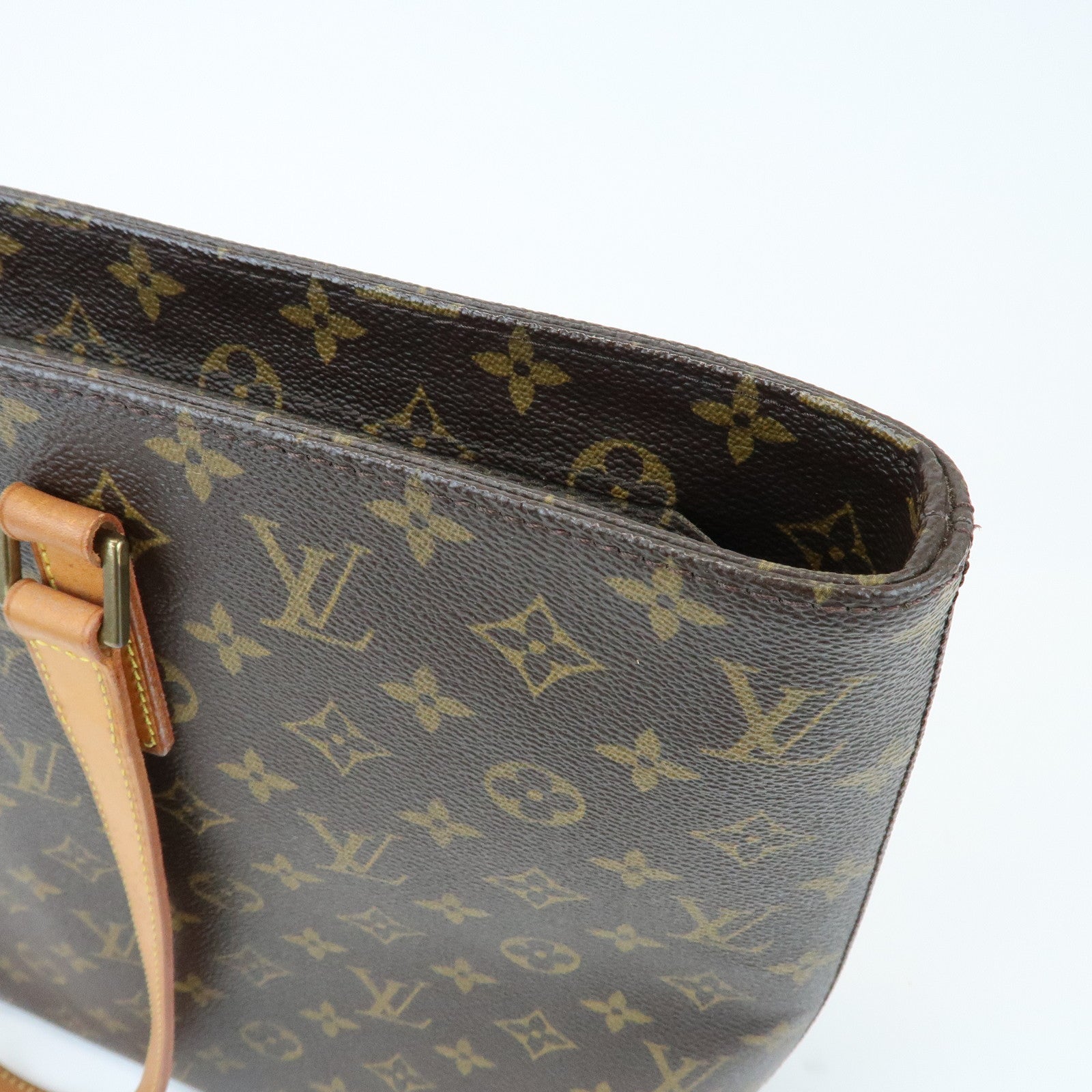 Louis Vuitton Monogram Luco Tote Bag Shoulder Bag Brown M51155