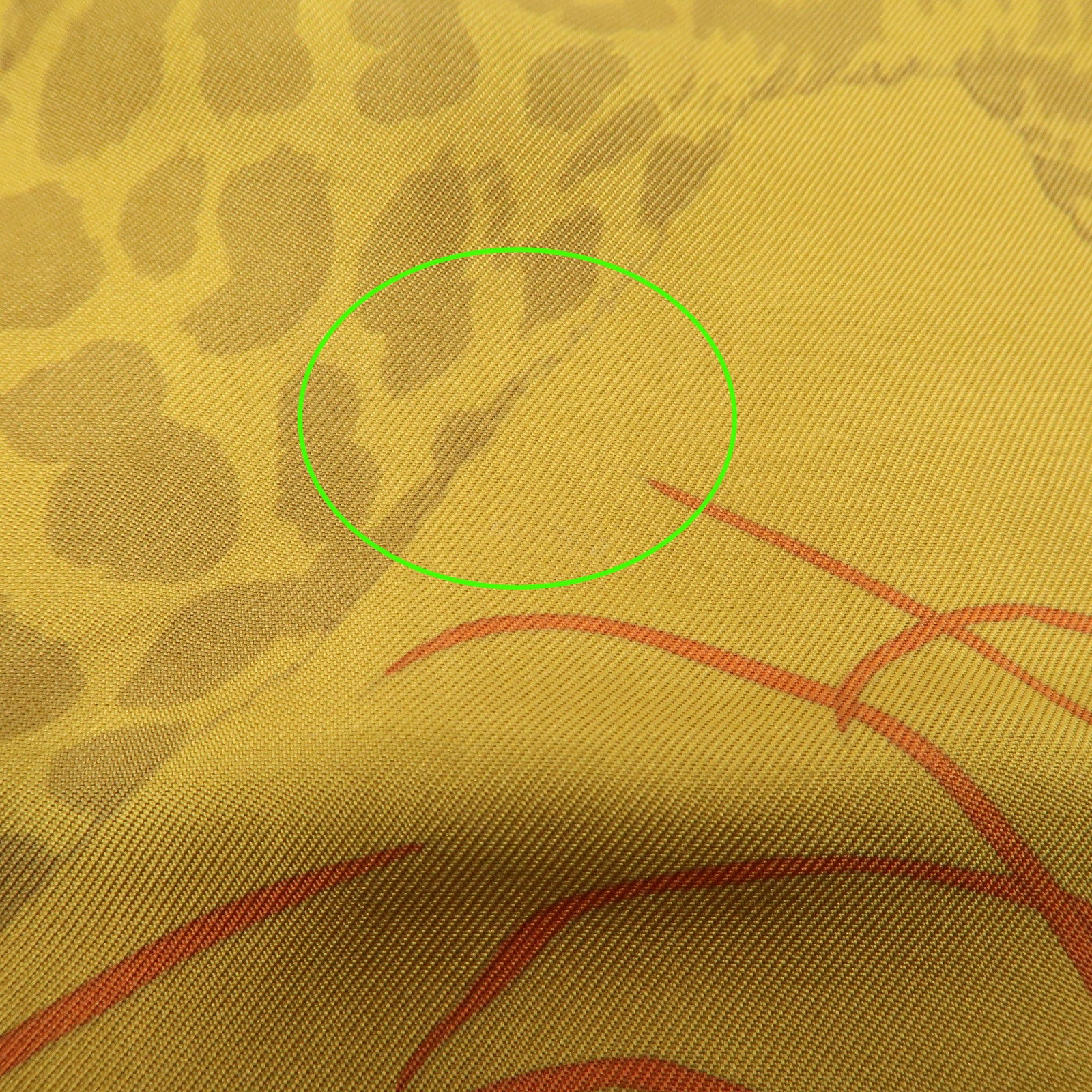 HERMES Carre 90 Silk 100% Scarf DIP DYE JUNGLE LOVE Yellow