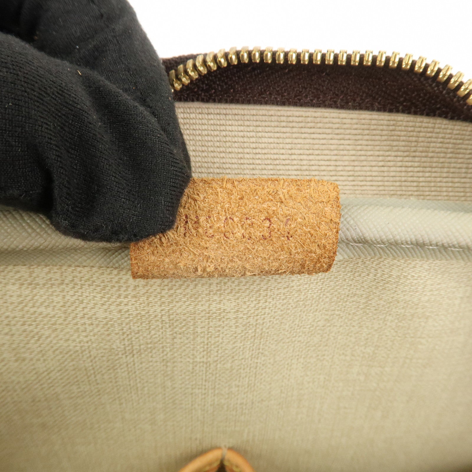 Louis Vuitton Monogram Canvas Deauville Hand Bag Brown M47270