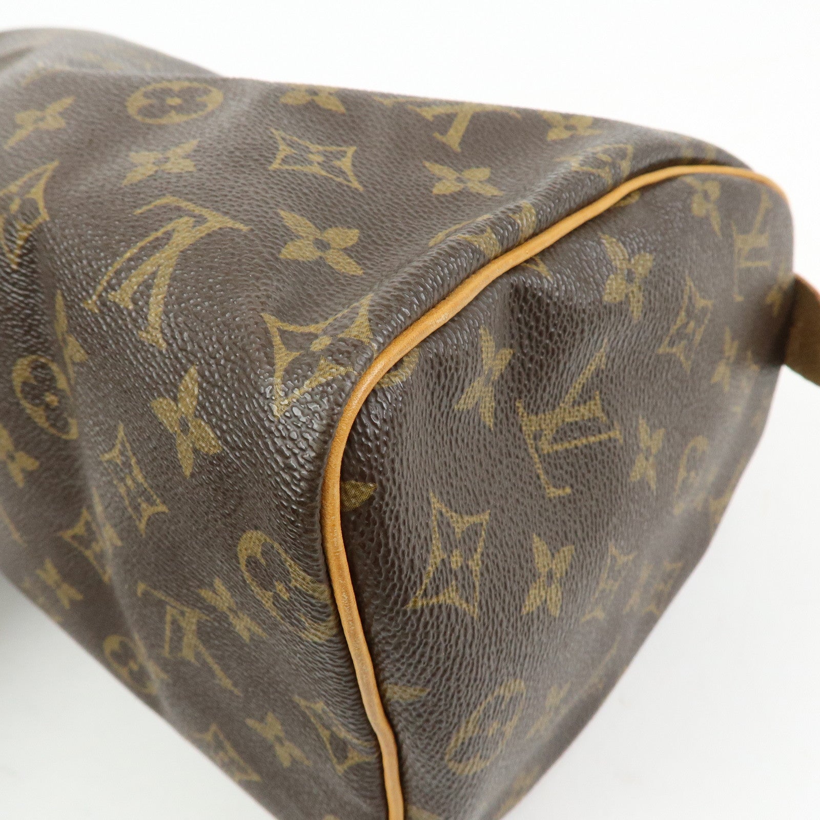 Louis Vuitton Monogram Speedy 25 Boston Bag Hand Bag Brown M41528