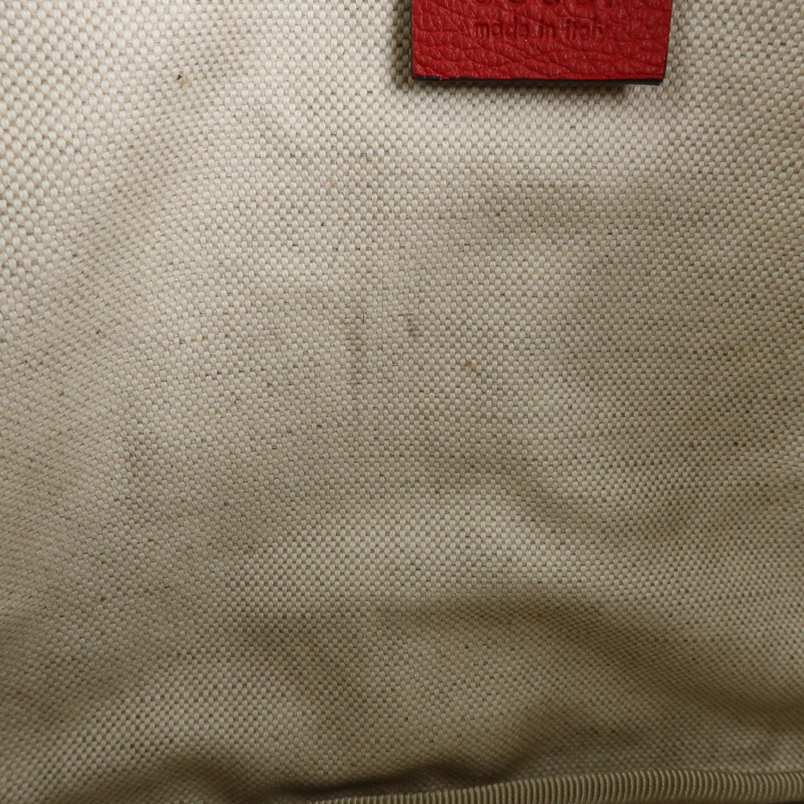 GUCCI Sherry Leather Waist Bag Crossbody Bag Red 530412