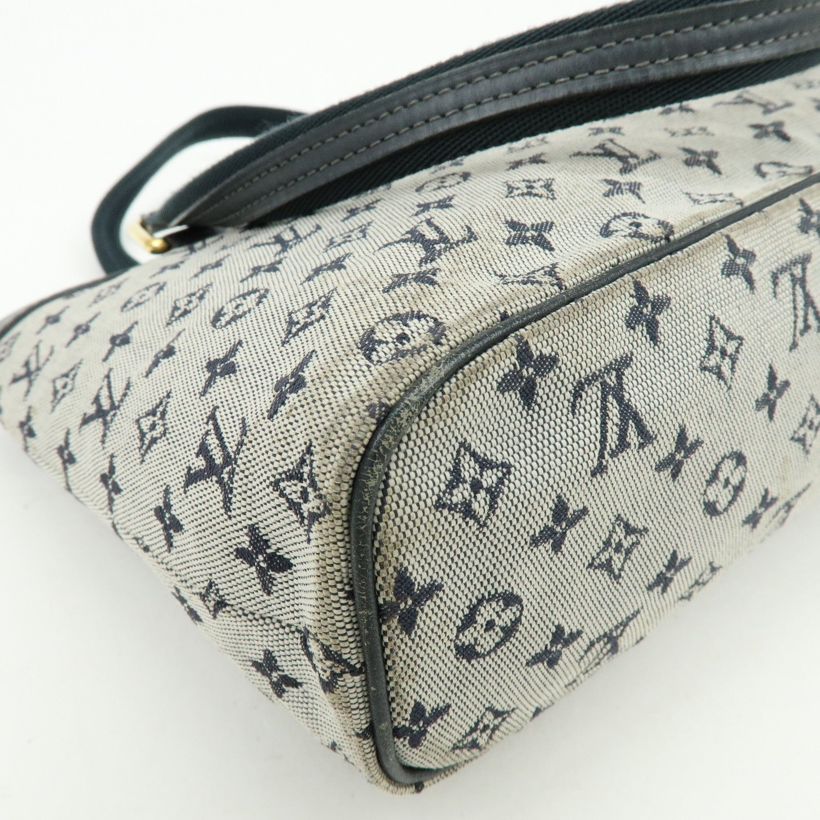 Louis Vuitton Monogram Mini Lucille PM Hand Bag Blue M92676