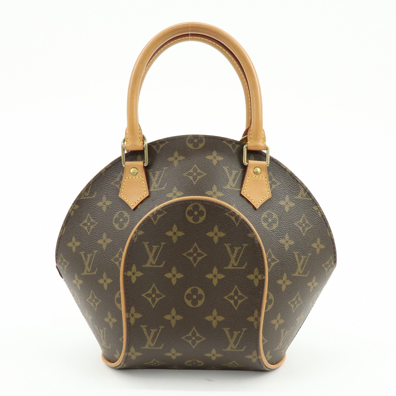 Louis Vuitton Monogram Ellipse PM Hand Bag Brown M51127