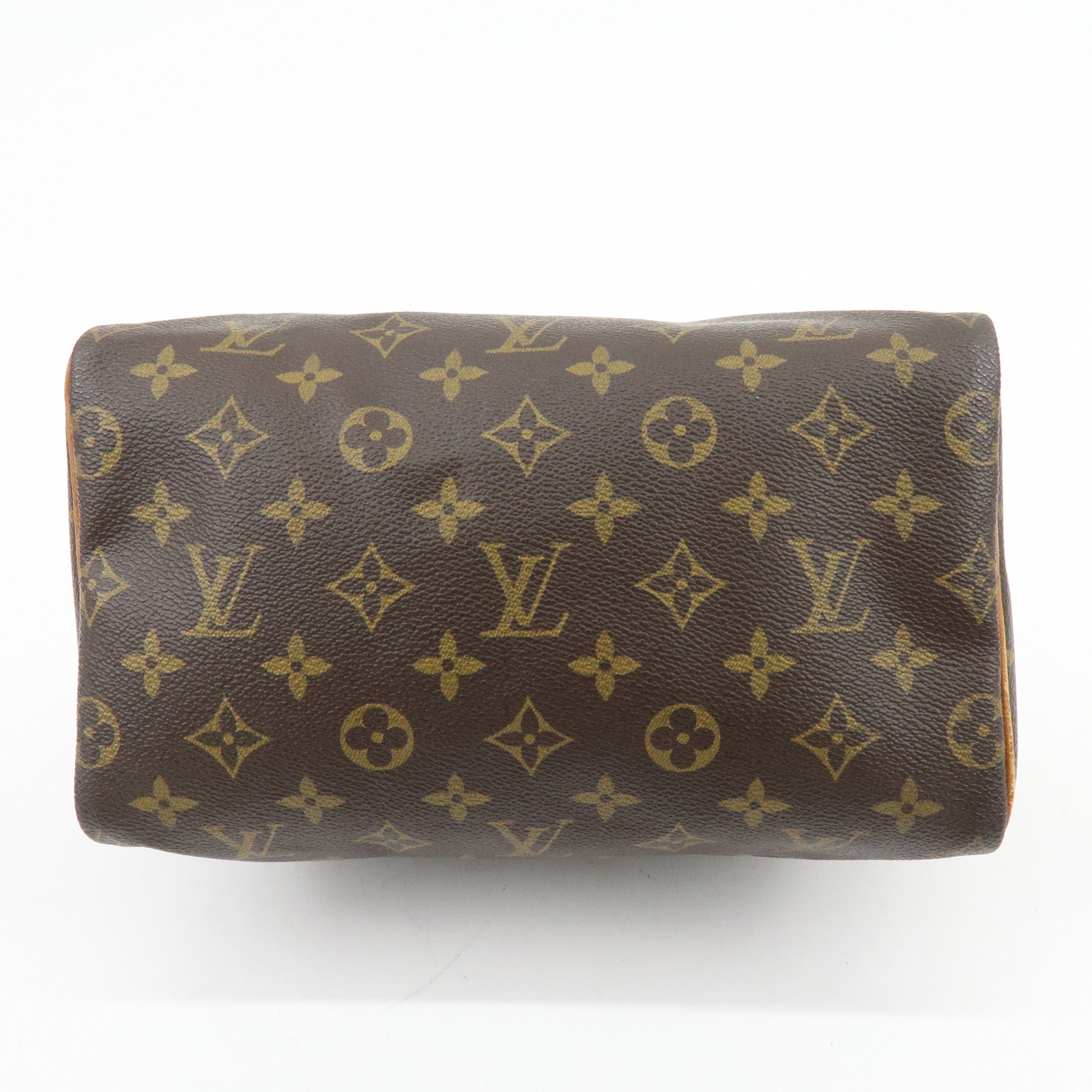 Louis Vuitton Monogram Speedy 25 Boston Bag Hand Bag Brown M41528