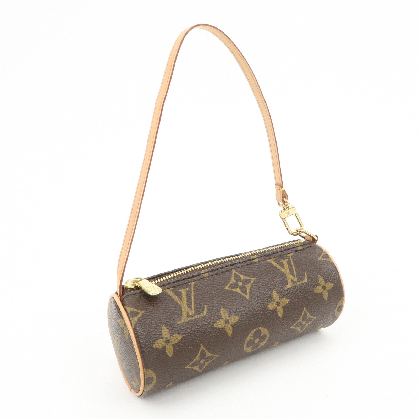 Louis Vuitton Mini Pouch for Papillon Bag New Style Brown