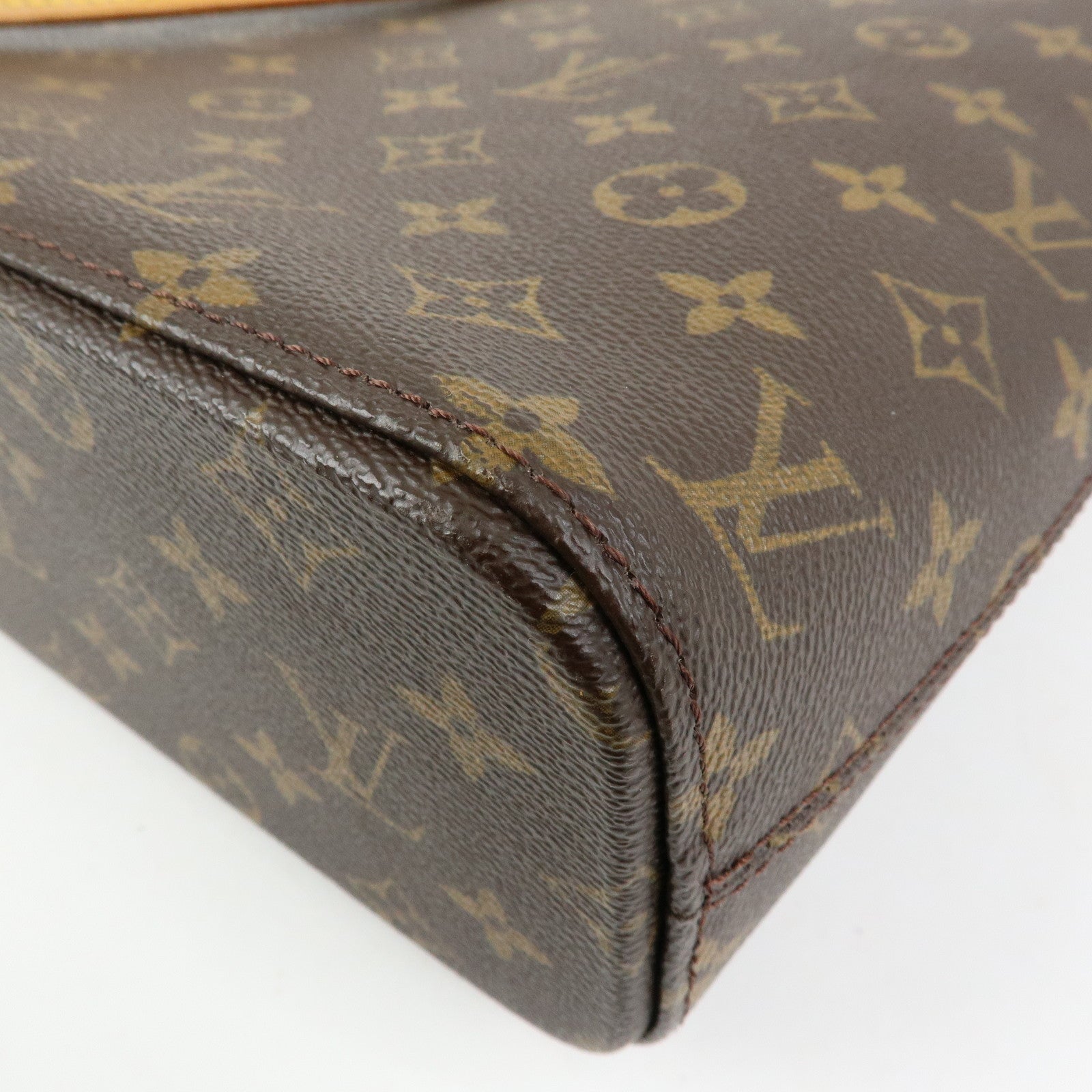Louis Vuitton Monogram Luco Tote Bag Shoulder Bag Brown M51155