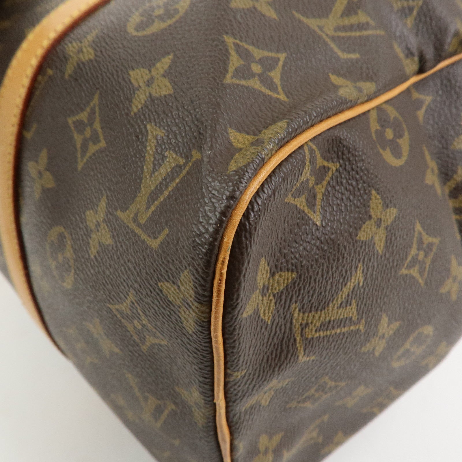 Louis Vuitton Monogram Sac Souple 35 Boston Bag Brown M41626