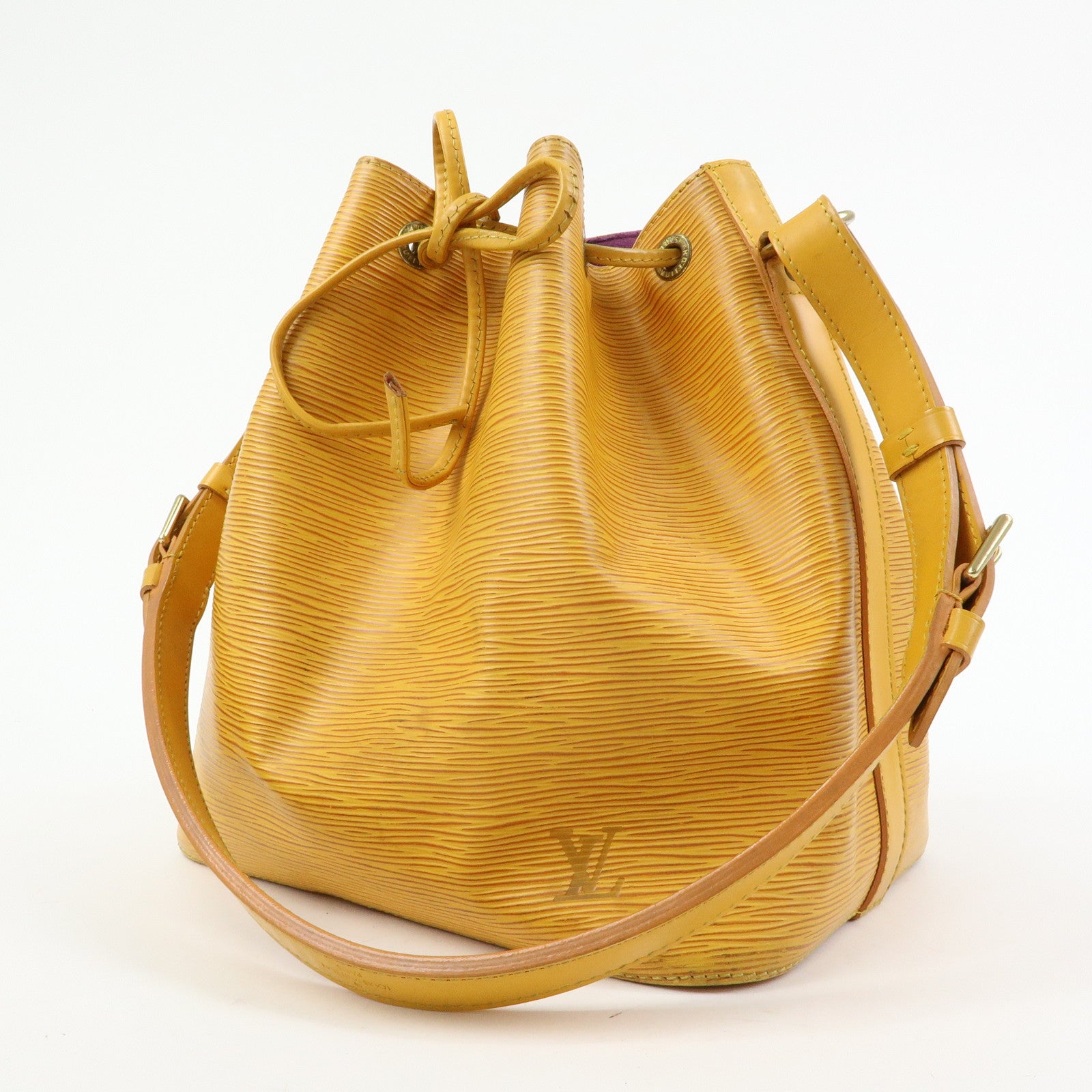 Louis Vuitton Epi Petit Noe Shoulder Bag Tassili Yellow M44109