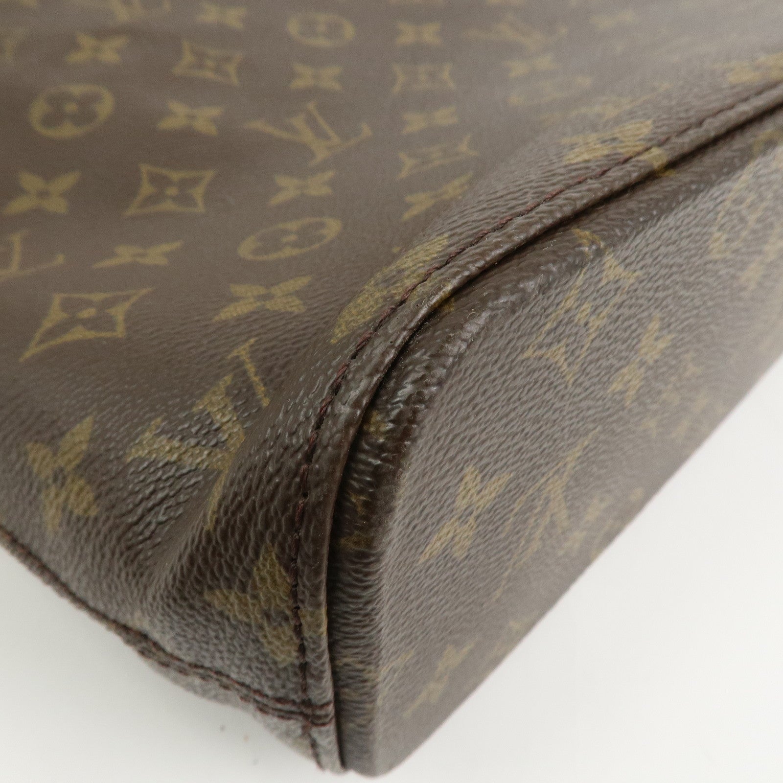 Louis Vuitton Monogram Luco Tote Bag Shoulder Bag Brown M51155