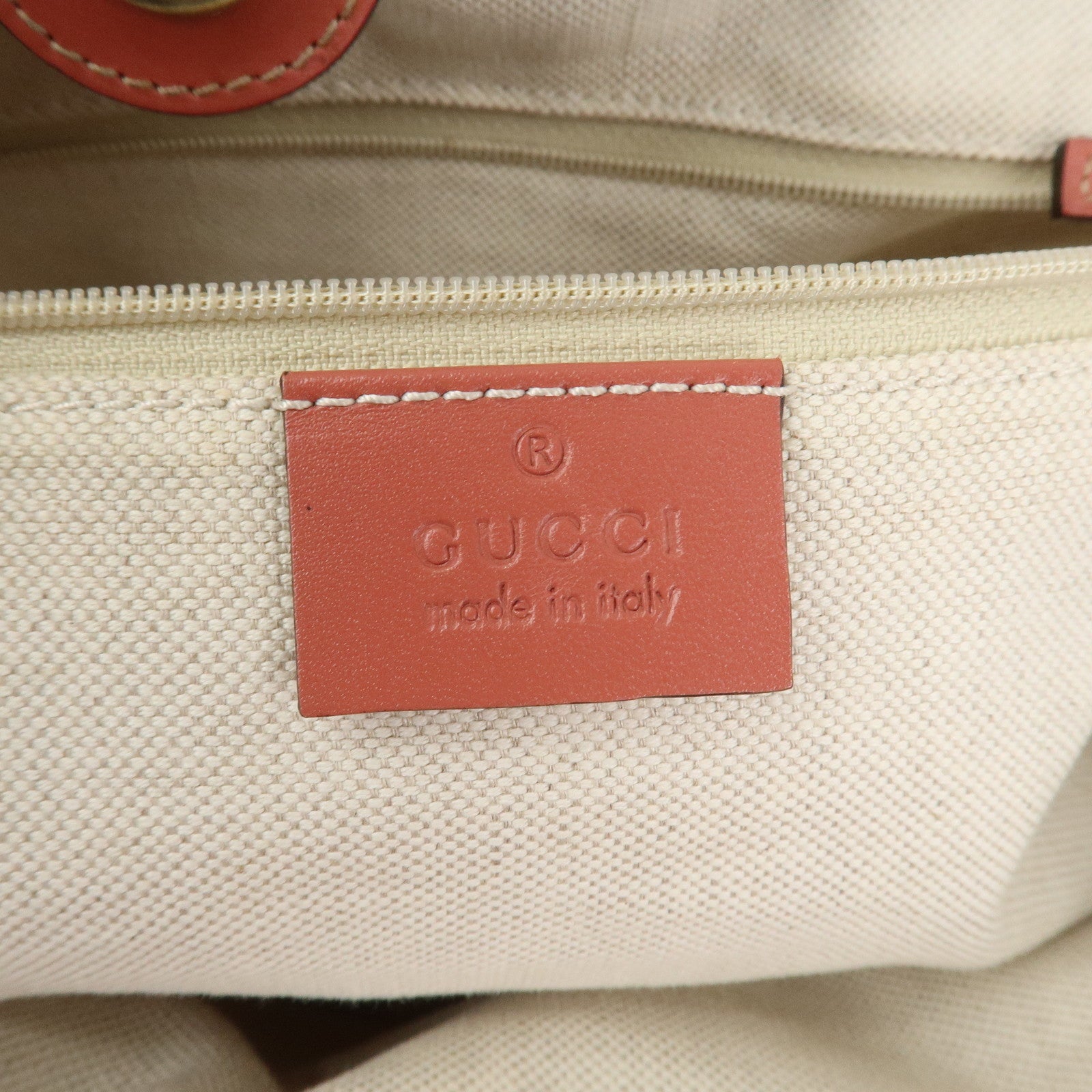 GUCCI Diamante Sukey Interlocking G Tote Bag Hand Bag Brown 211944