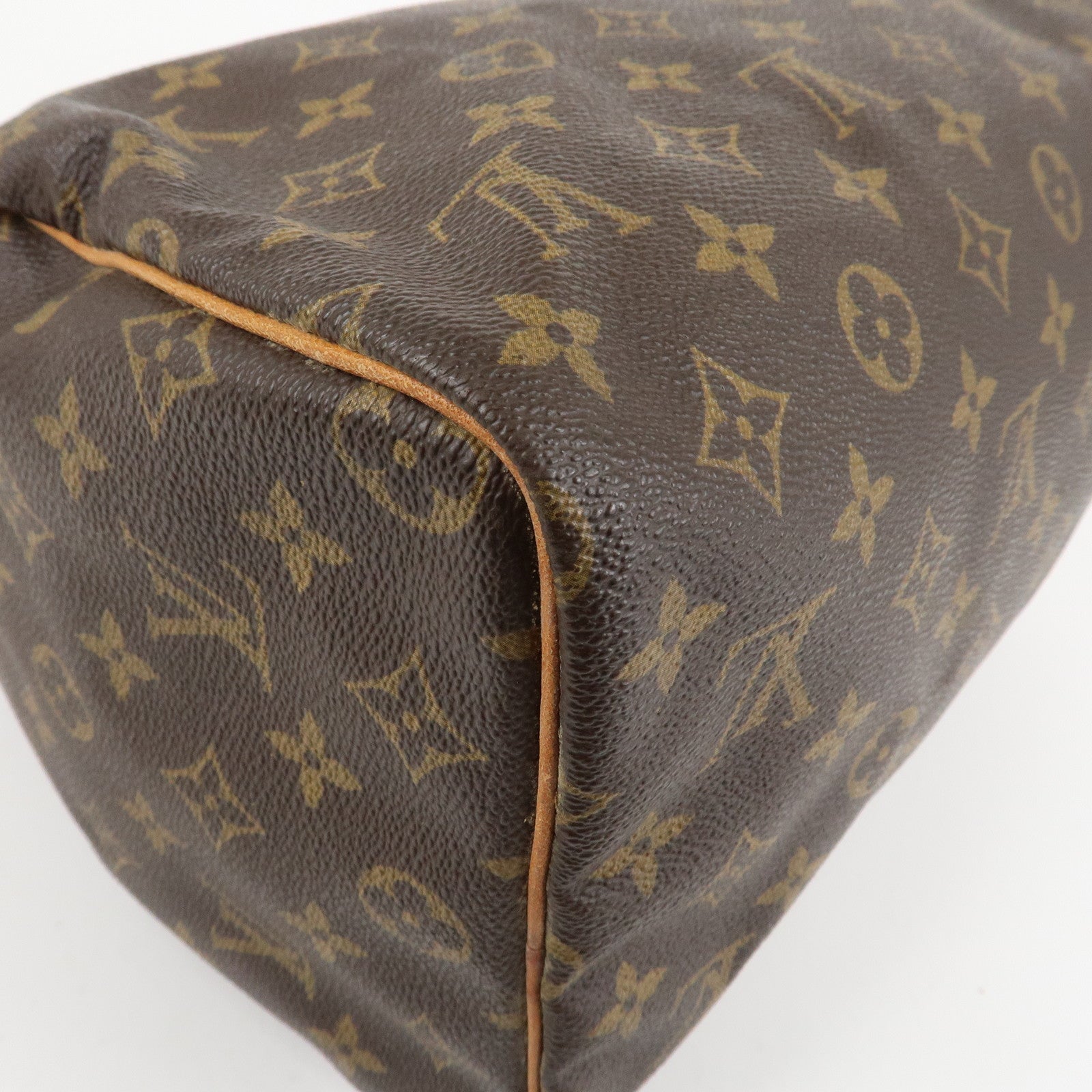 Louis Vuitton Monogram Speedy 30 Hand Bag Boston Bag M41526 Used