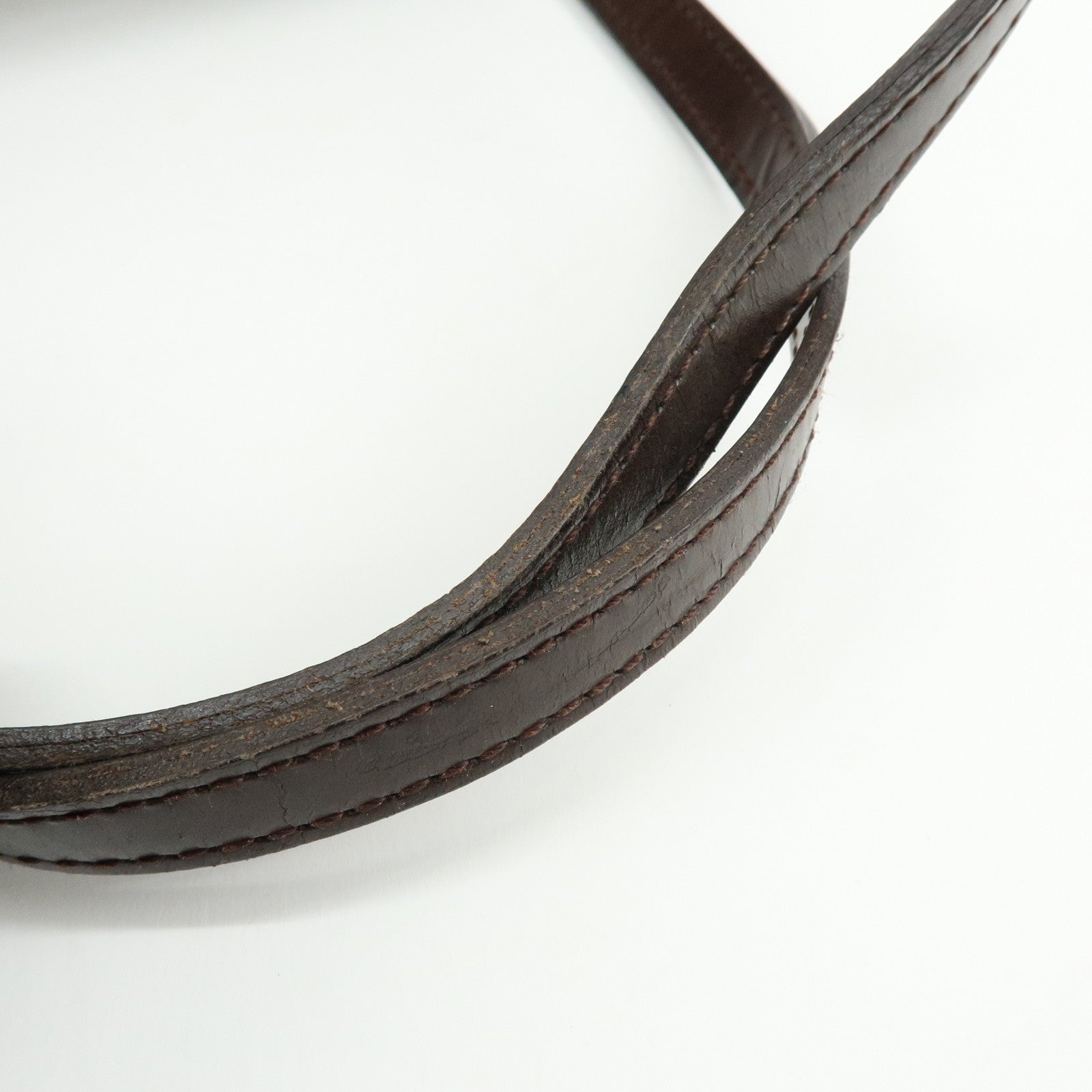 Louis Vuitton Damier Ebene Papillon 30 Hand Bag Brown N51303