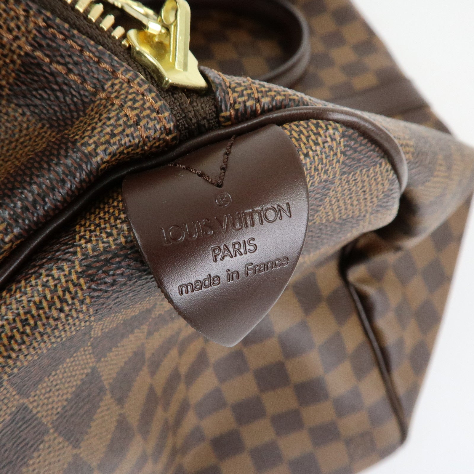 Louis Vuitton Damier Keep All 50 Boston Bag Brown N41427