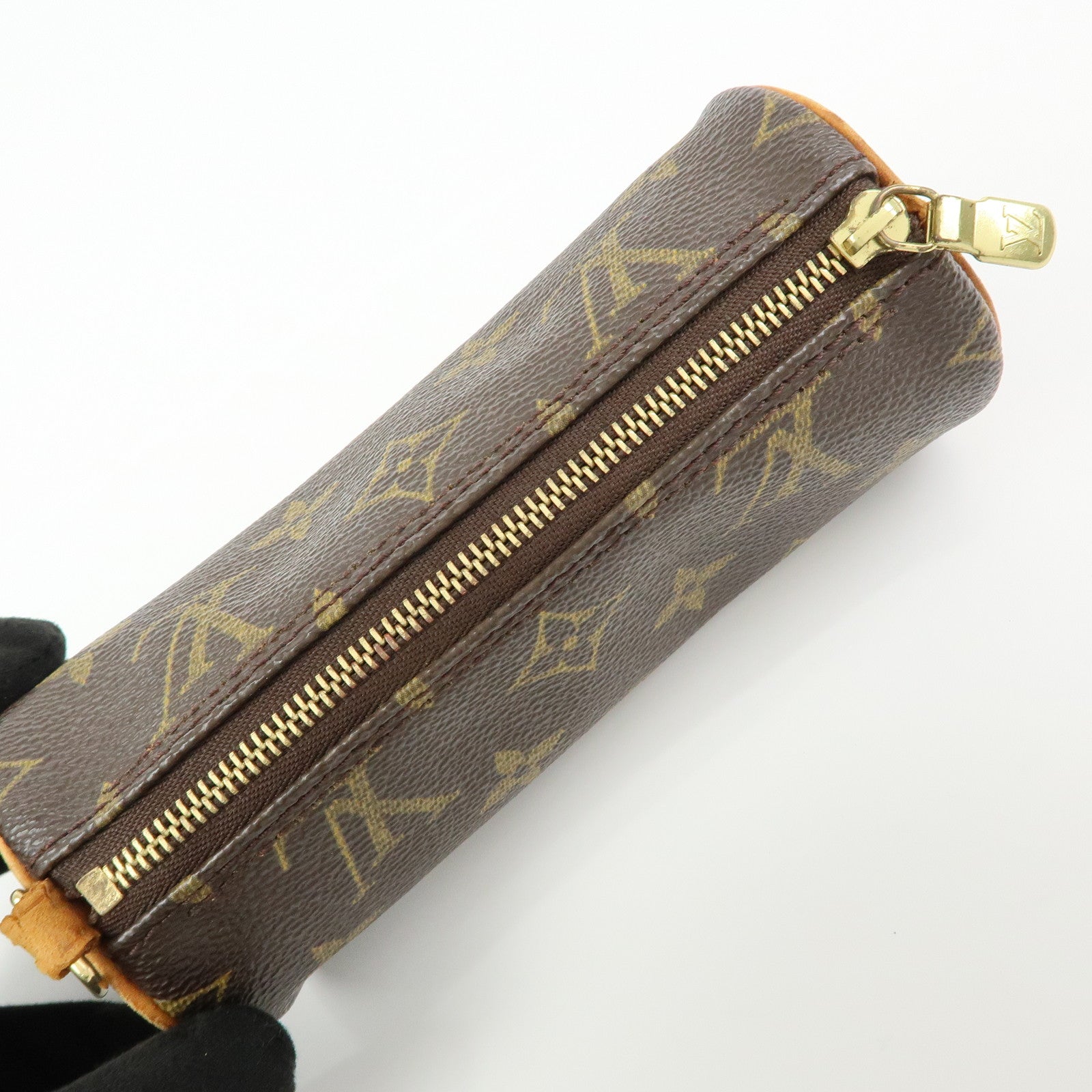 Louis Vuitton Monogram Mini Pouch for Papillon Bag Brown