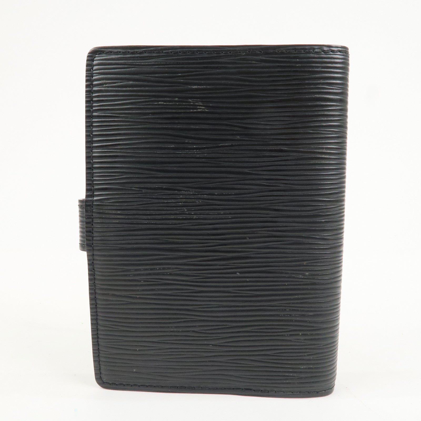 Louis Vuitton Epi Agenda PM Planner Cover Noir R20052