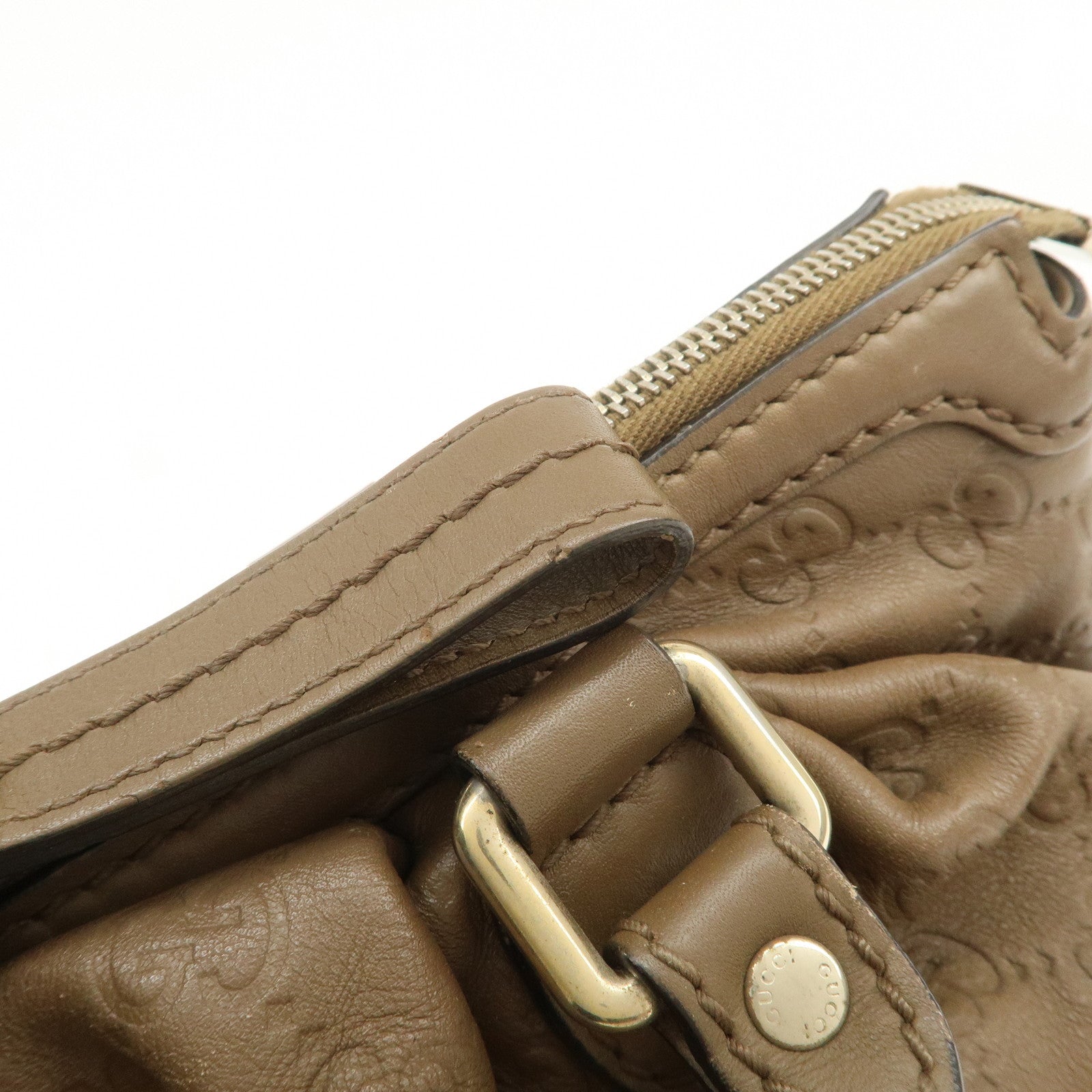 GUCCI Sukey Interlocking G Guccissima 2Way Shoulder Bag 247902