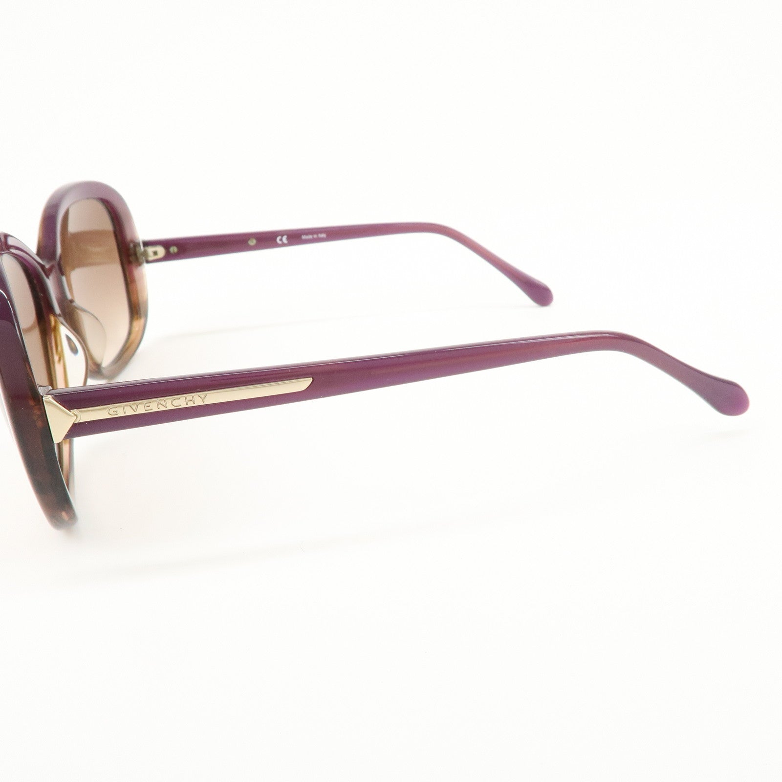 GIVENCHY Plastic Sunglasses Purple SGV842G 58□17 COL.0ACL 140
