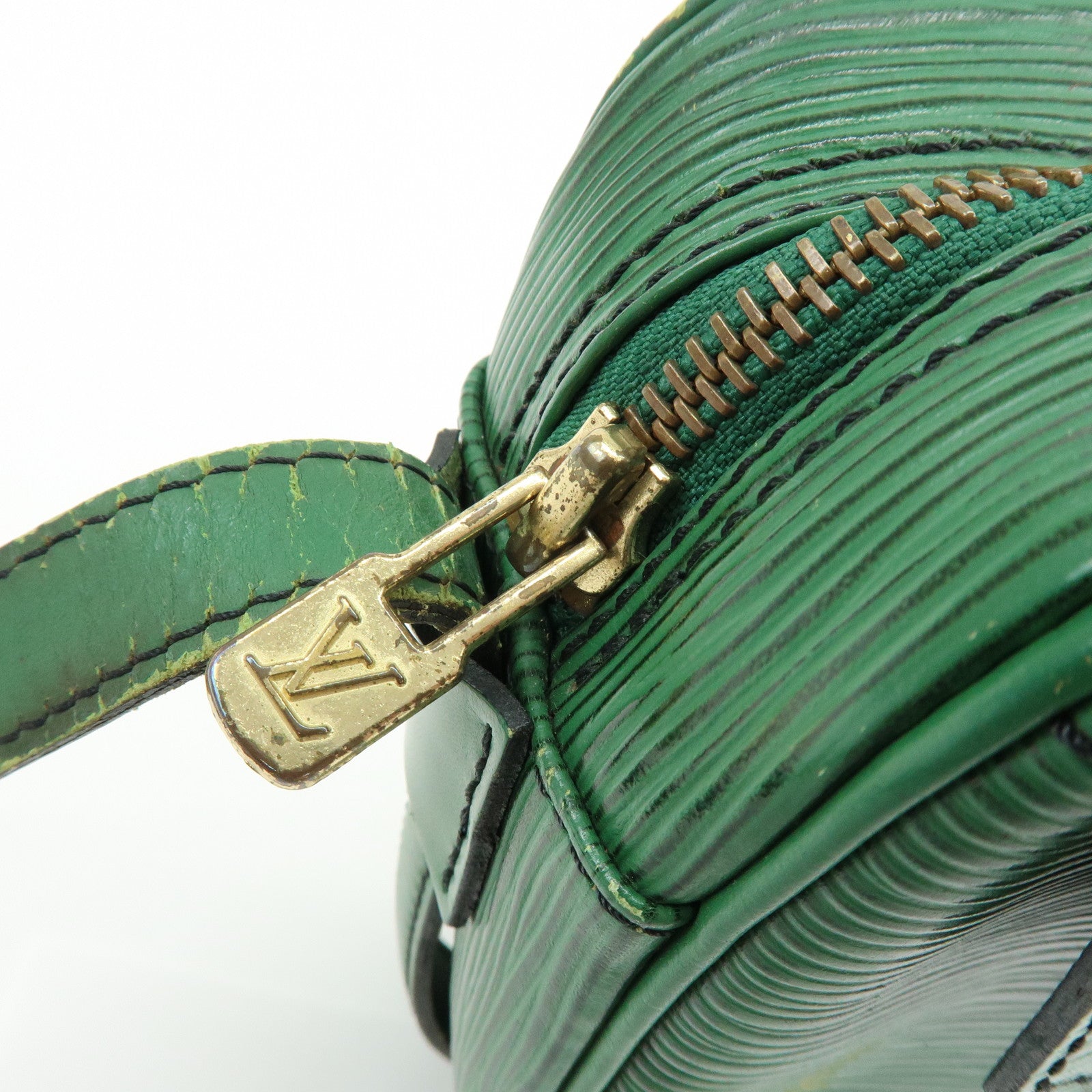 Louis Vuitton Epi Jeune Fille Shoulder Bag Borneo Green M52154