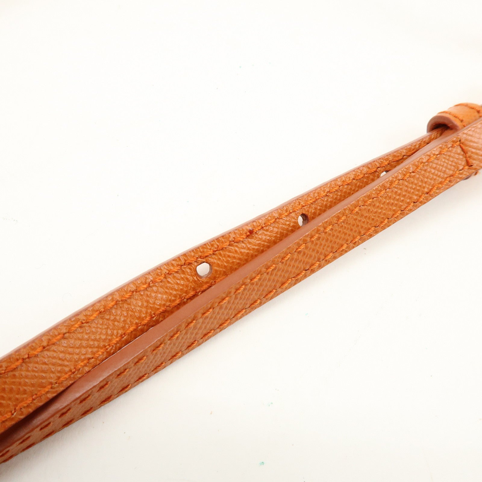 PRADA Triangle Logo Nylon Leather Shoulder Bag Orange 1N1861