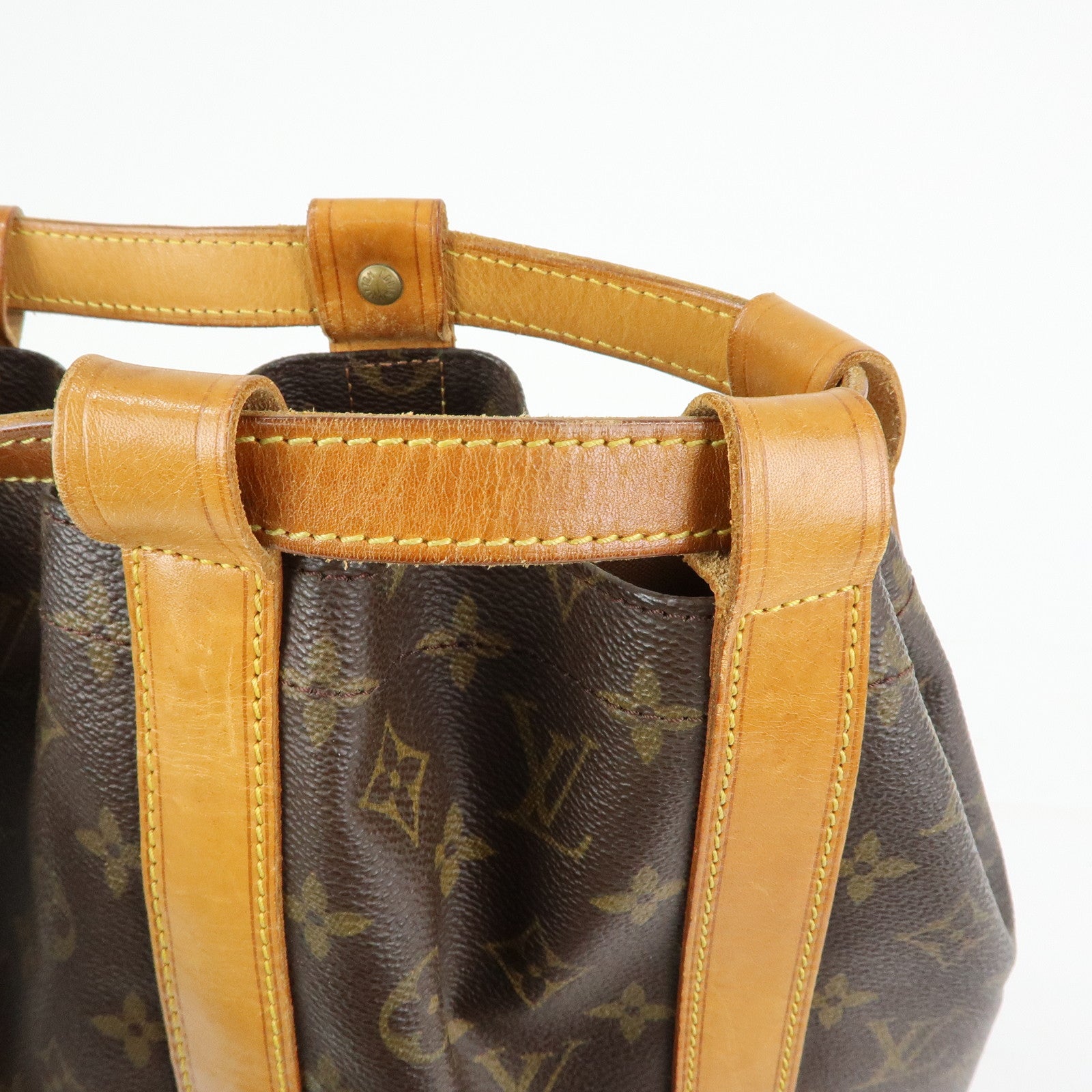 Louis Vuitton Monogram Randonnee PM Shoulder Bag Brown M42243