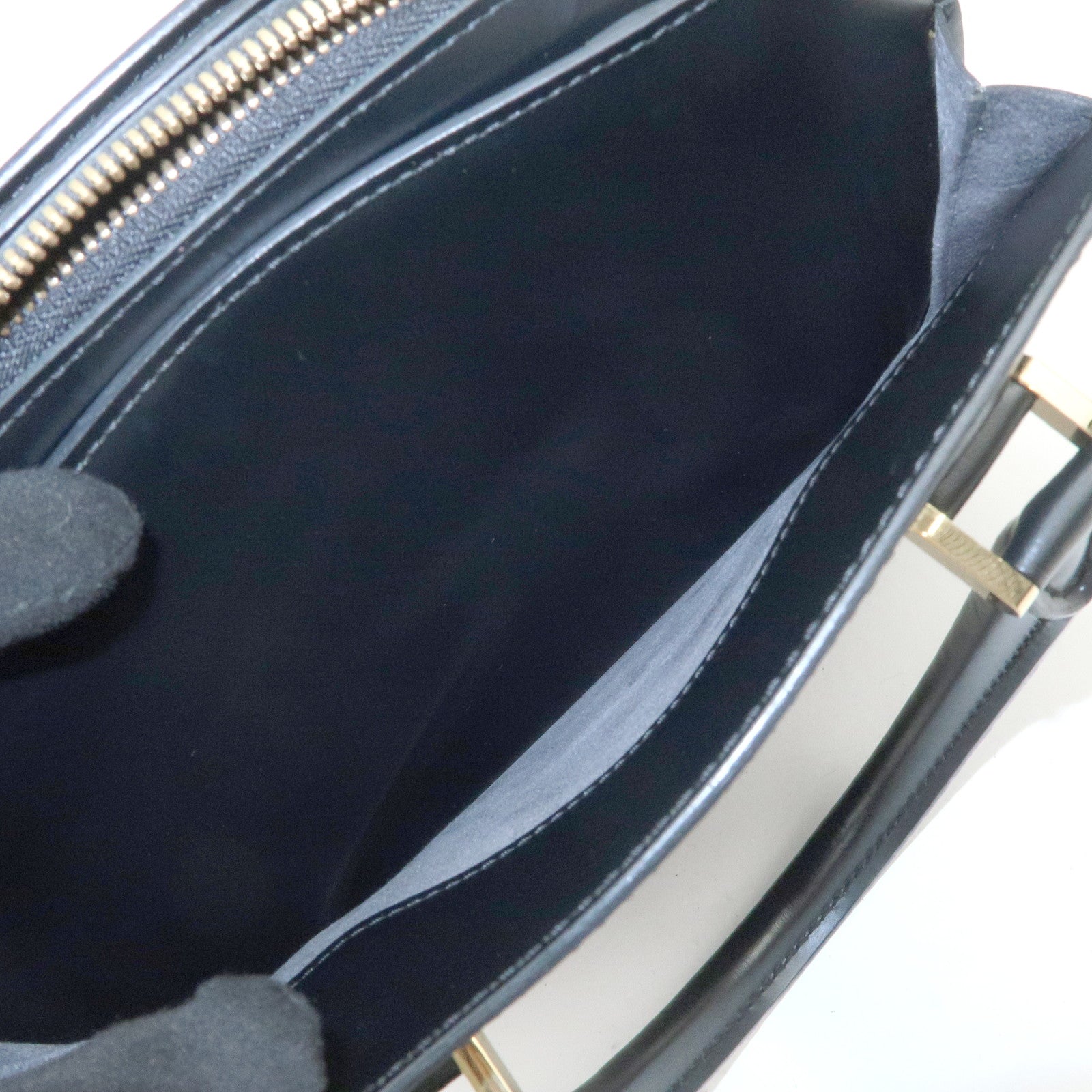 Louis Vuitton Epi Leather Pont Neuf Hand Bag Black Noir M52052