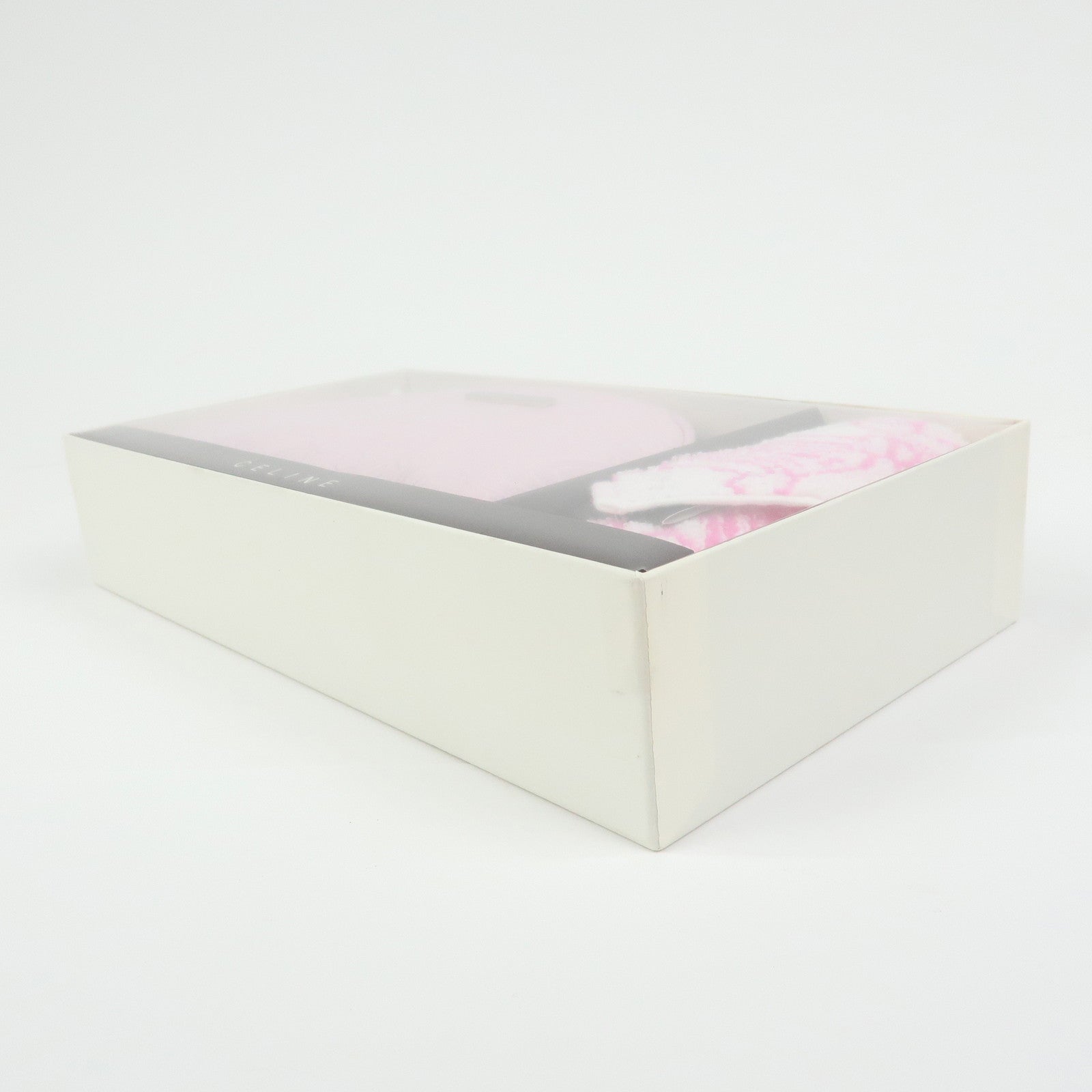 CELINE Macadam Set of 2 Canvas Cotton Cosmetic Case Mini Towel Pink
