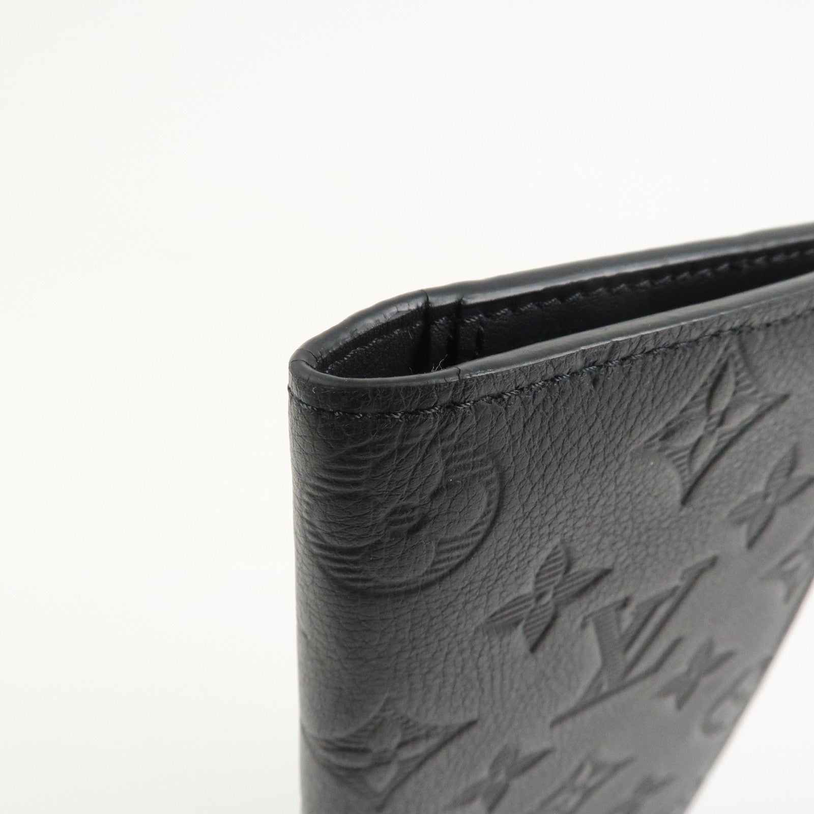 Louis Vuitton Monogram Shadow Portefeuille Brazza Wallet M62900