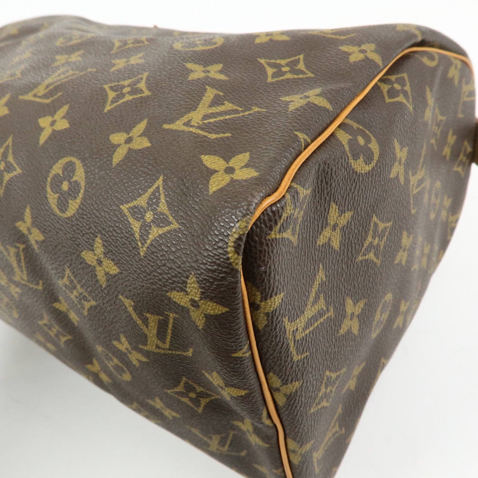 Louis Vuitton Monogram Speedy 30 Boston Bag Hand Bag Brown M41526