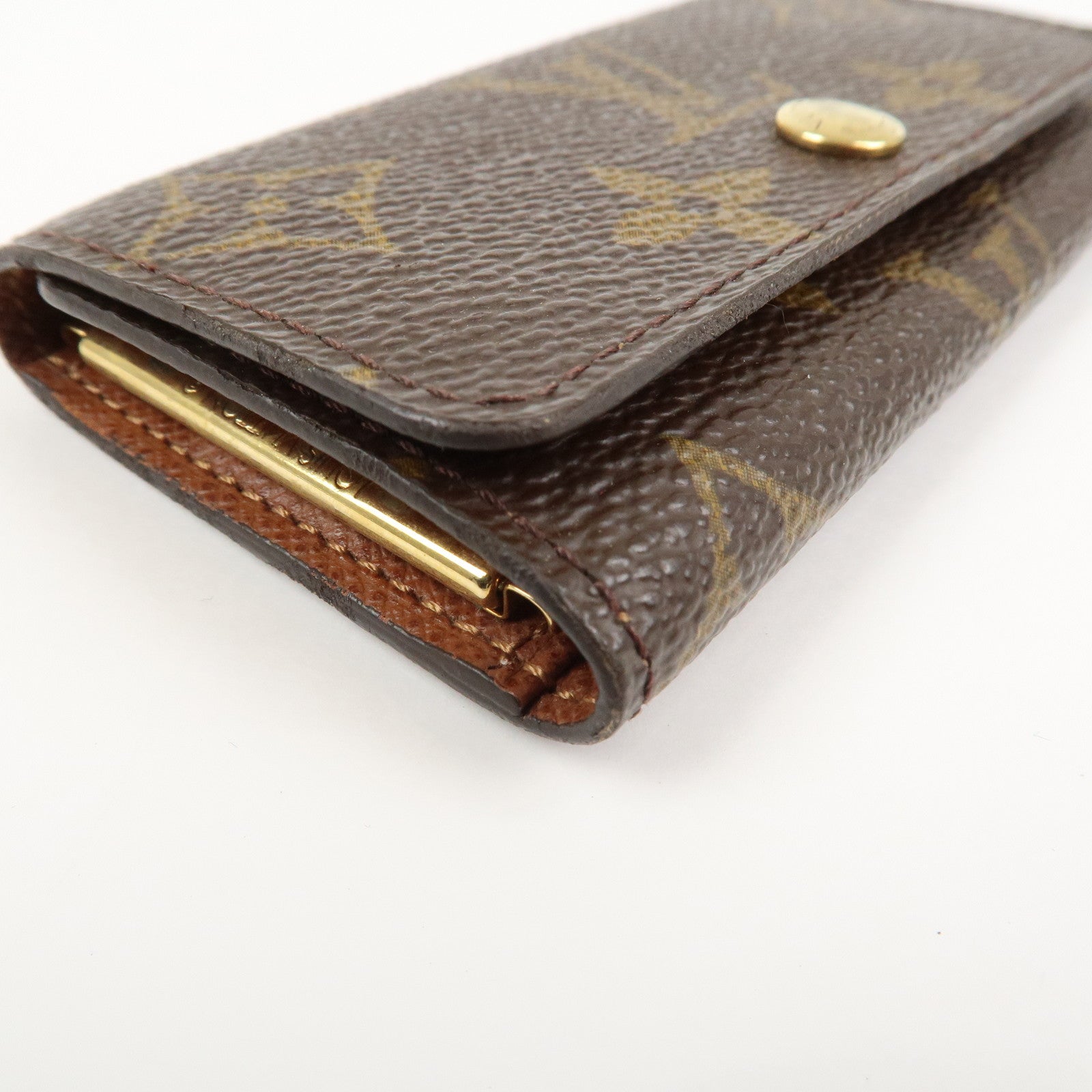 Louis Vuitton Monogram Set Of 2 Key Case Brown M69517 M60115