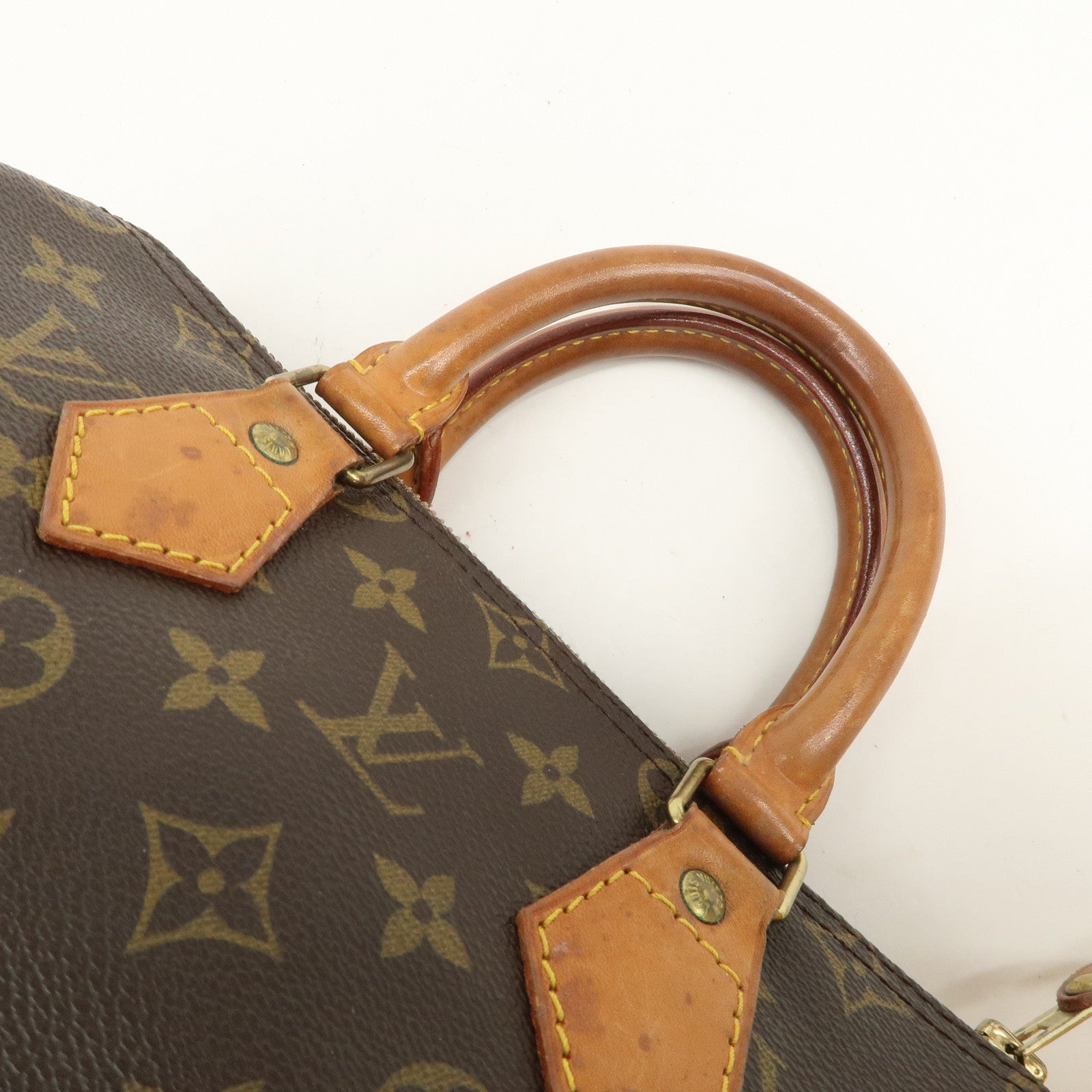 Louis Vuitton Monogram Speedy 25 Boston Bag Hand Bag Brown M41528
