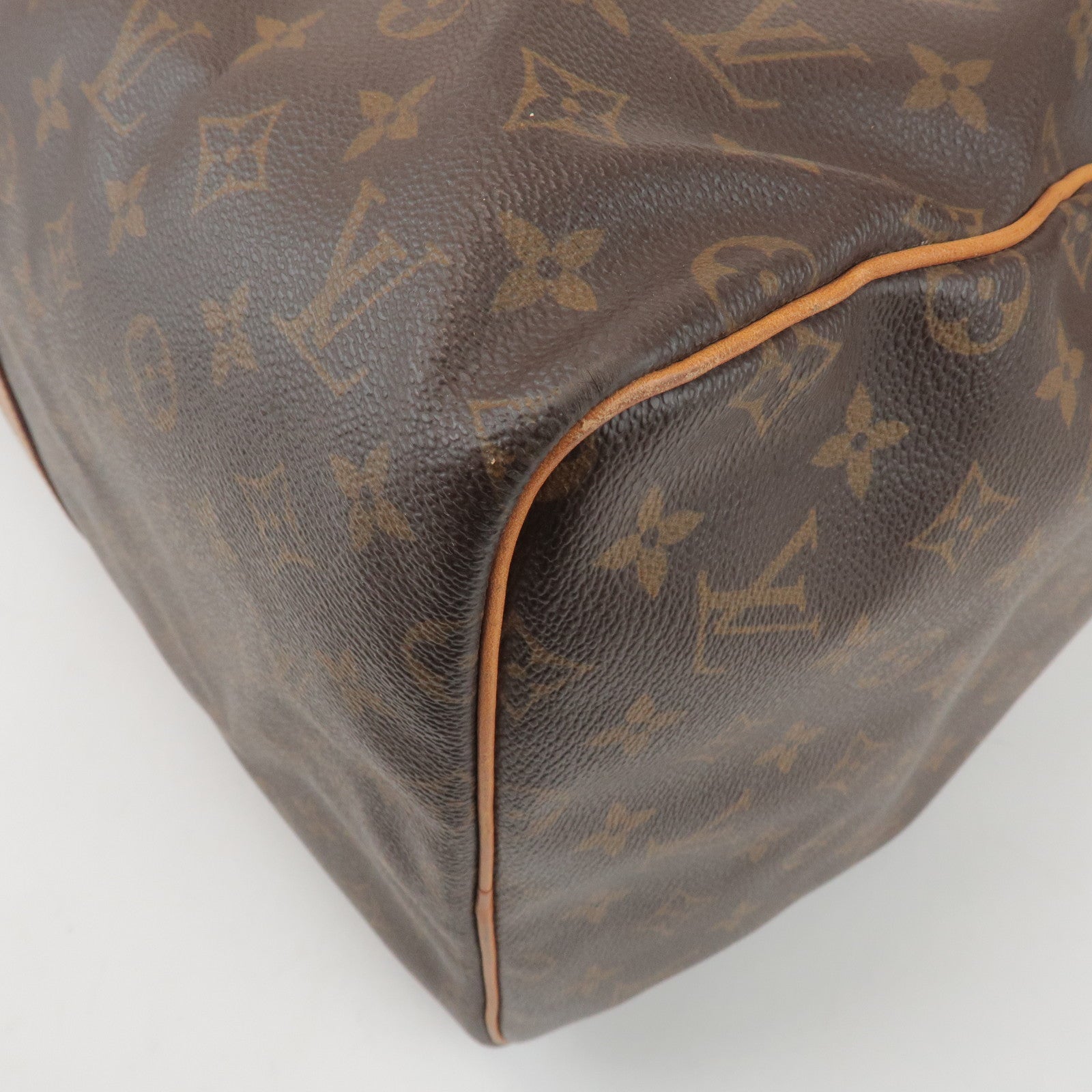Louis Vuitton Monogram Keep All 55 Boston Bag Brown M41424