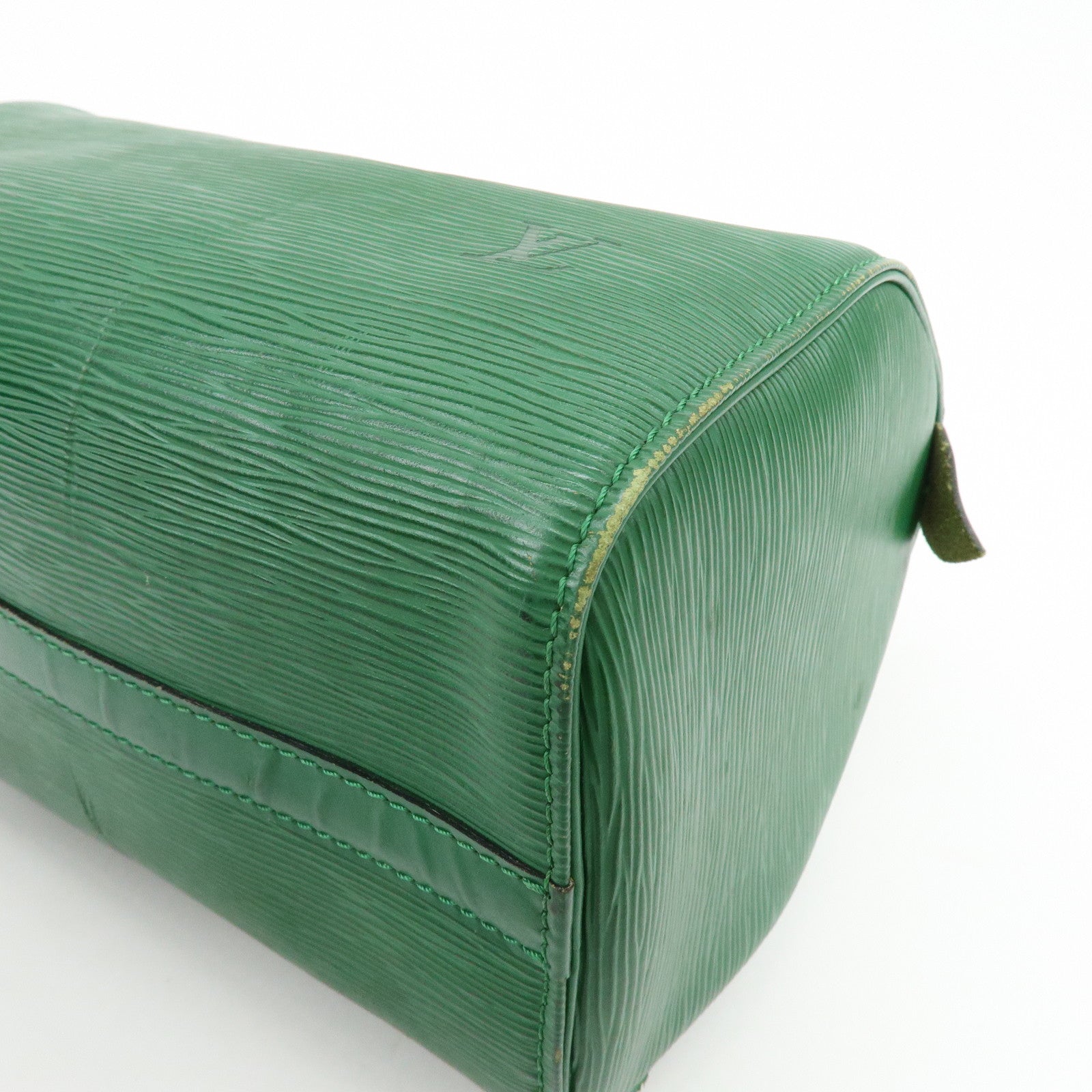 Louis Vuitton Epi Speedy 25 Hand Bag Boston Bag Borneo Green M43014