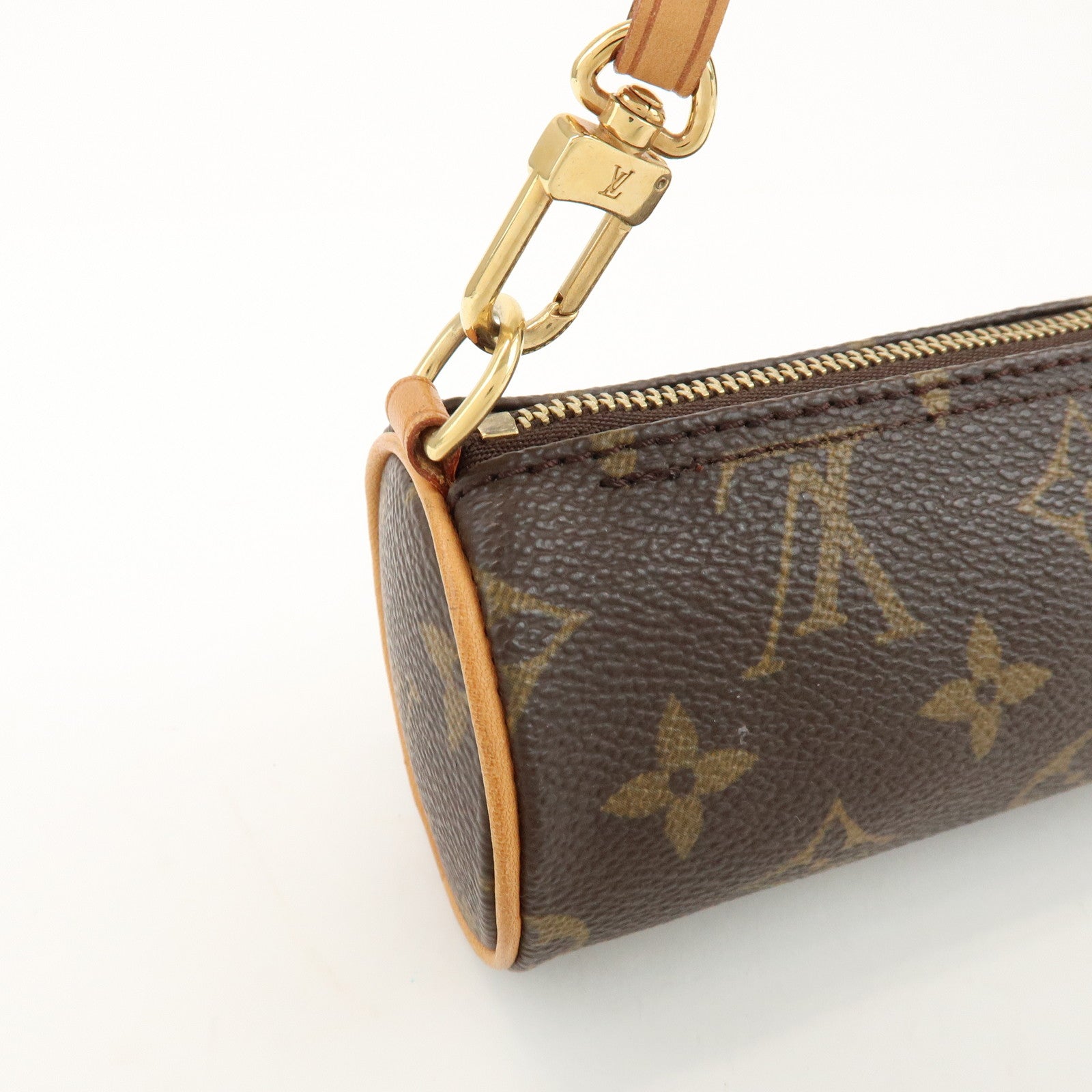 Louis Vuitton Monogram Mini Pouch for Papillon Bag Brown