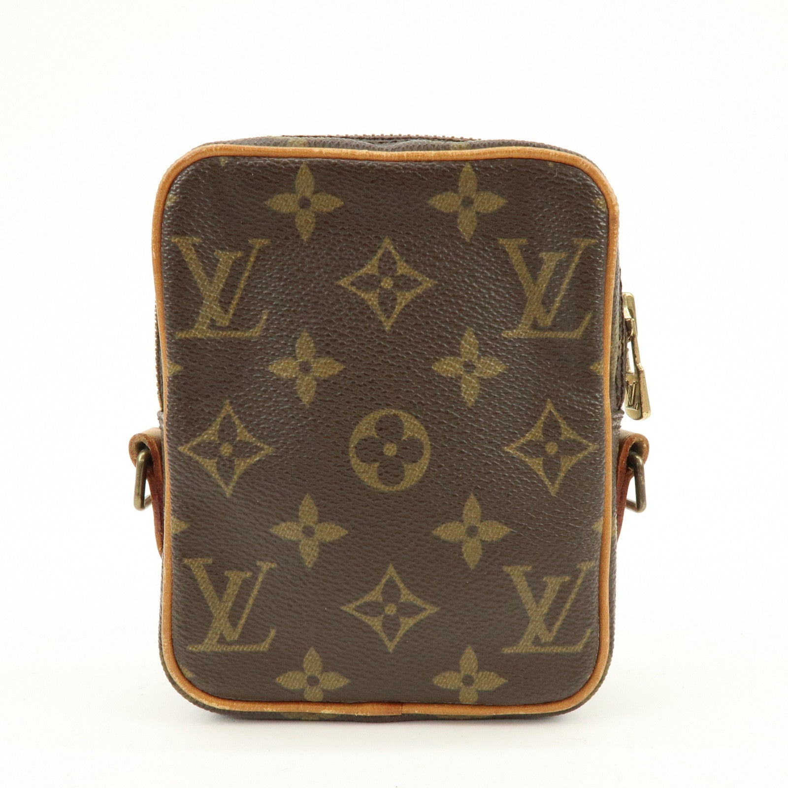 Louis Vuitton Monogram Mini Danube Shoulder Bag Brown M45268