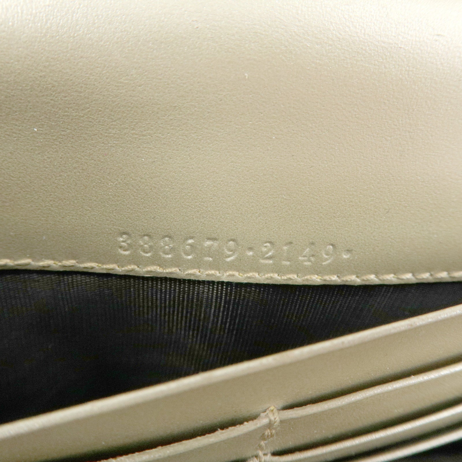 GUCCI Guccissima Interlocking G Flap Long Wallet Gold 388679