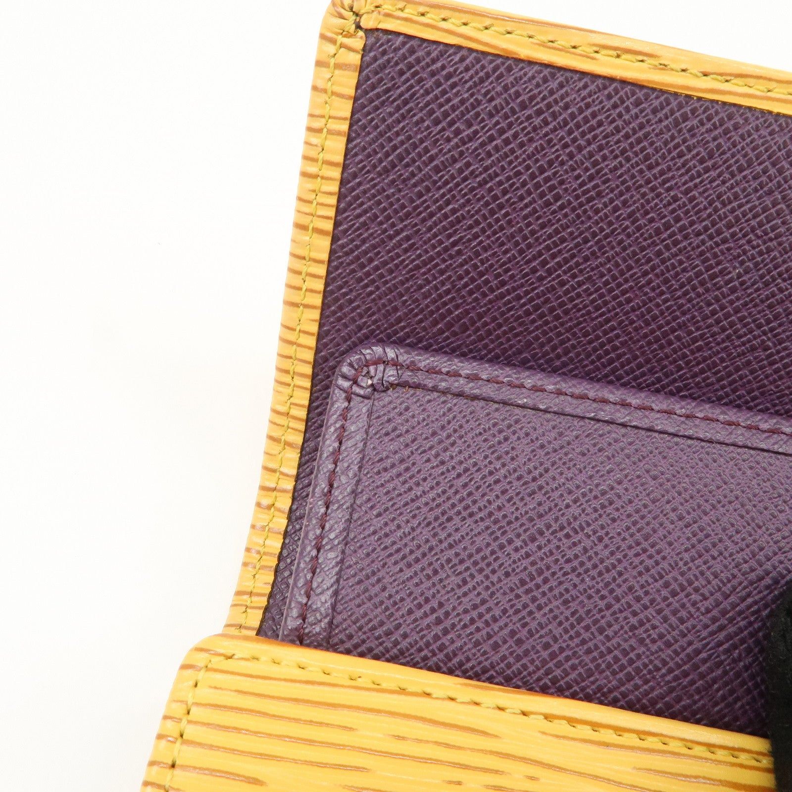 Louis Vuitton Epi leather Porte Tresor Etui Papier Wallet M63719