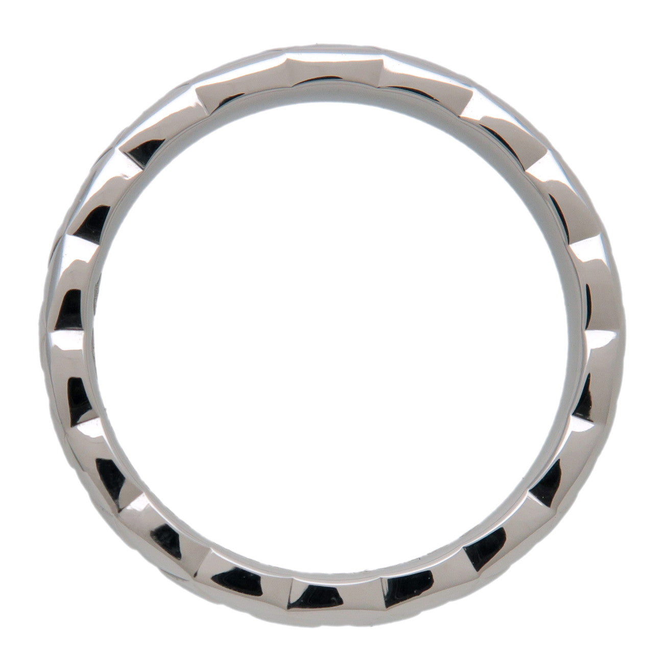 CHANEL COCO Crush Ring #47 PT950 Platinum US4 EU47 HK6.5 J11117